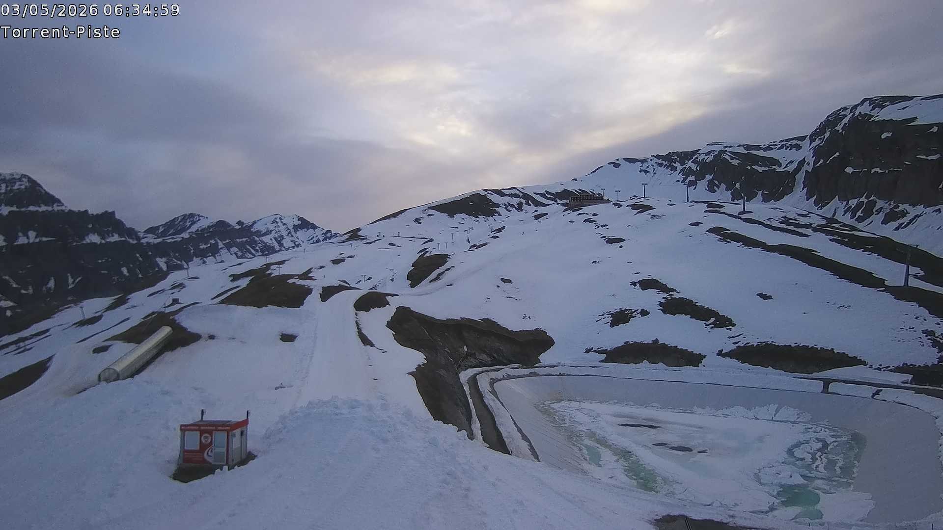 Archiv Foto Webcam Leukerbad - Rinderhütte