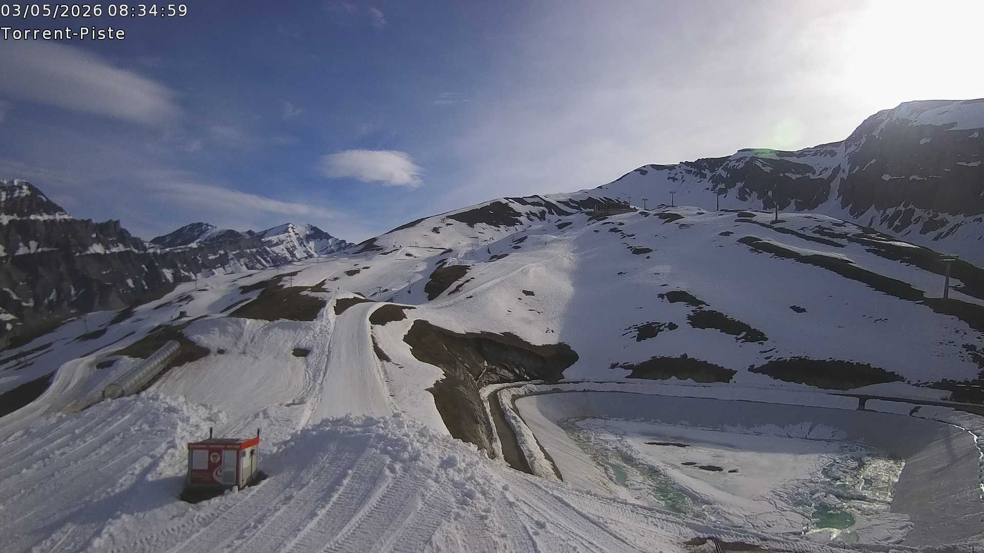 Archiv Foto Webcam Leukerbad - Rinderhütte