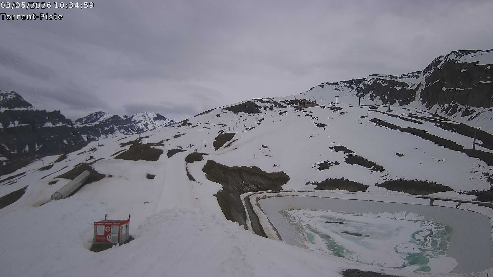 Archiv Foto Webcam Leukerbad - Rinderhütte