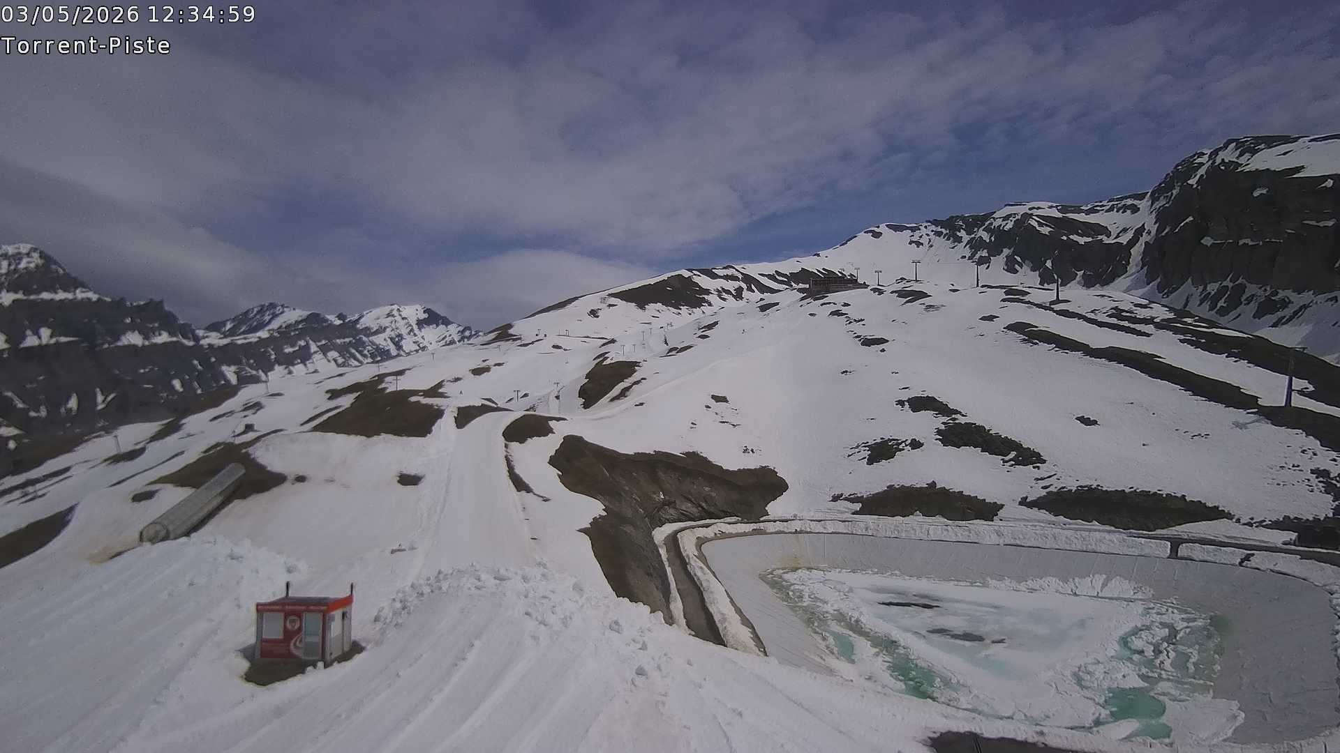 Archiv Foto Webcam Leukerbad - Rinderhütte