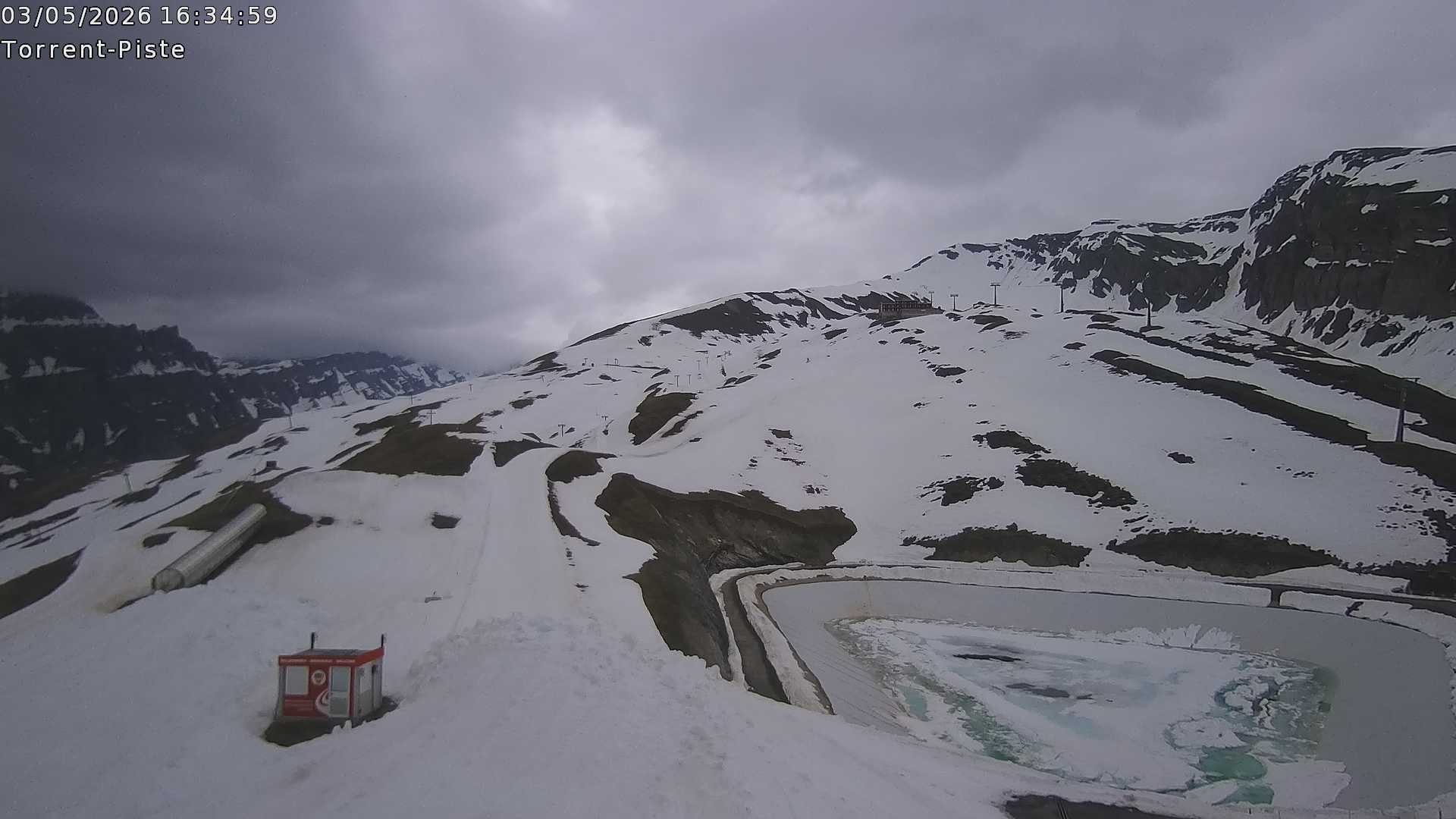 Archiv Foto Webcam Leukerbad - Rinderhütte