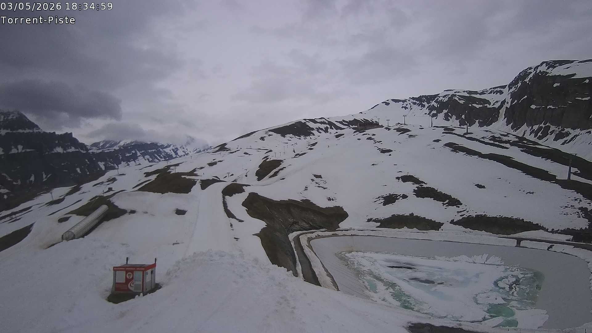 Archiv Foto Webcam Leukerbad - Rinderhütte
