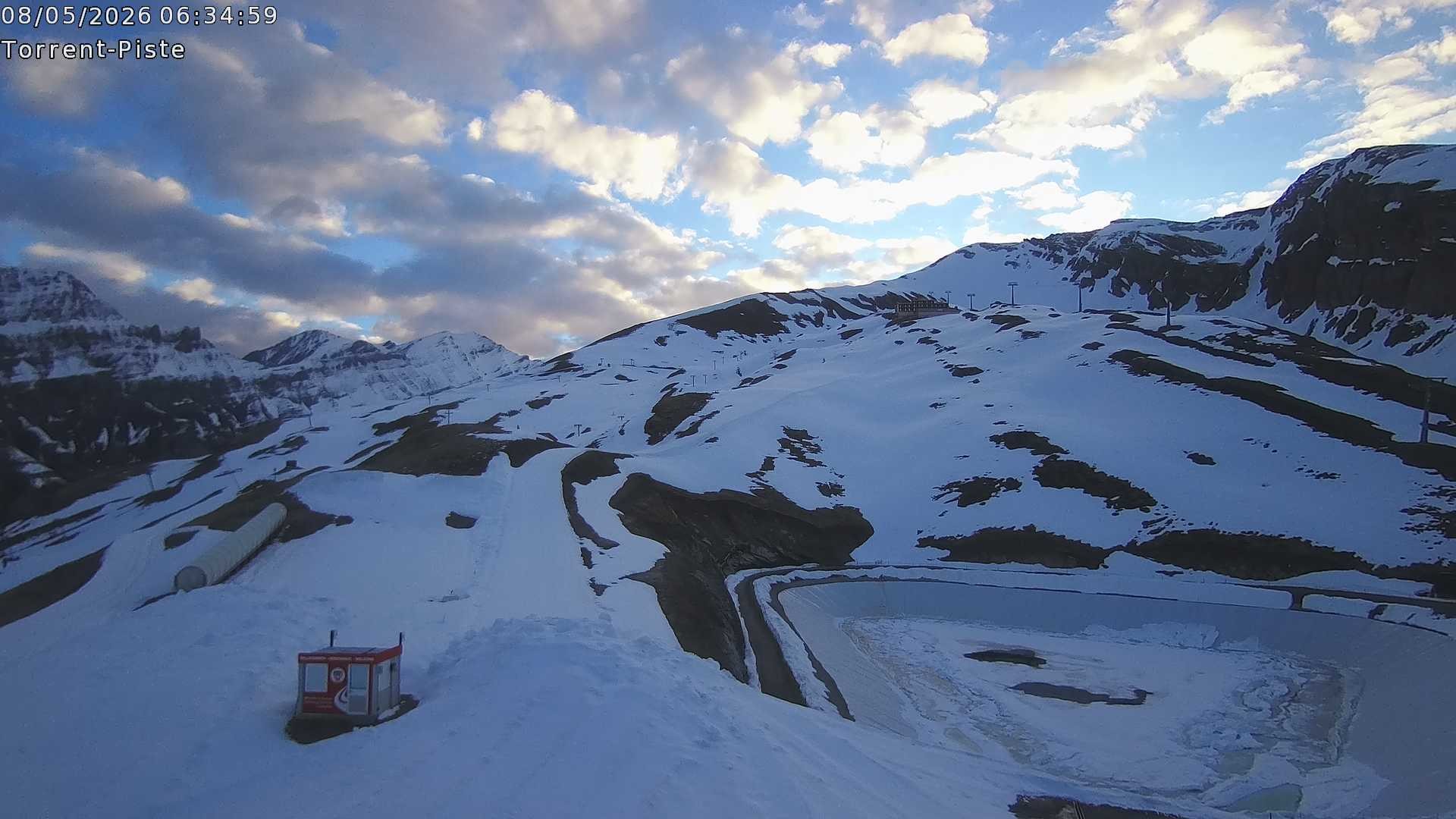 Archiv Foto Webcam Leukerbad - Rinderhütte