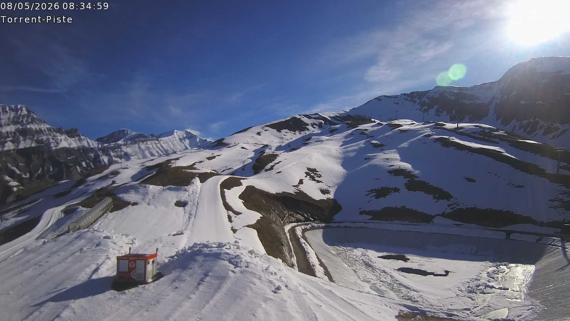 Archiv Foto Webcam Leukerbad - Rinderhütte