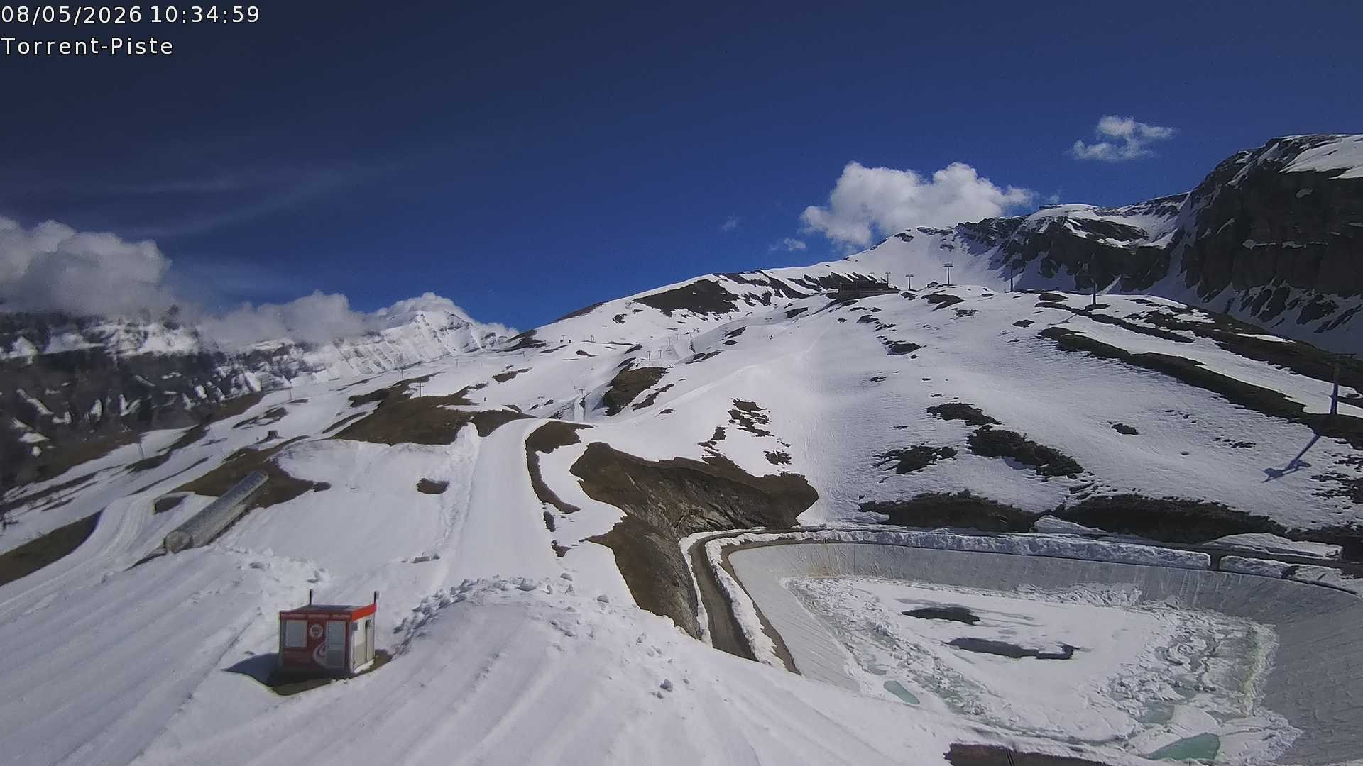 Archiv Foto Webcam Leukerbad - Rinderhütte