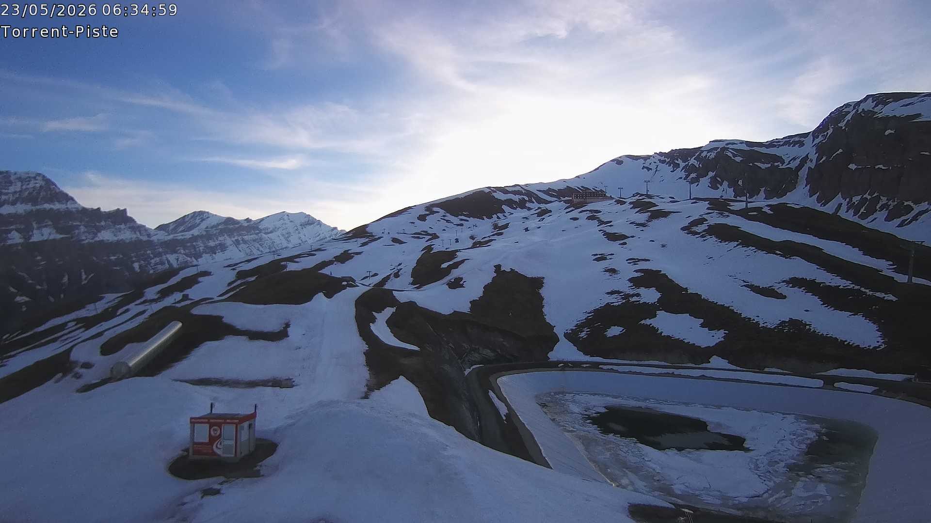 Archiv Foto Webcam Leukerbad - Rinderhütte