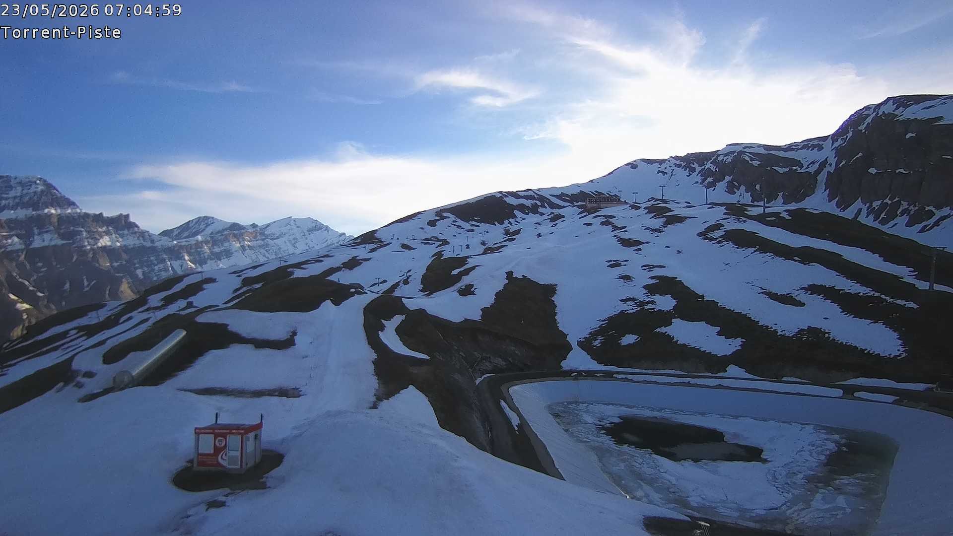 Archiv Foto Webcam Leukerbad - Rinderhütte