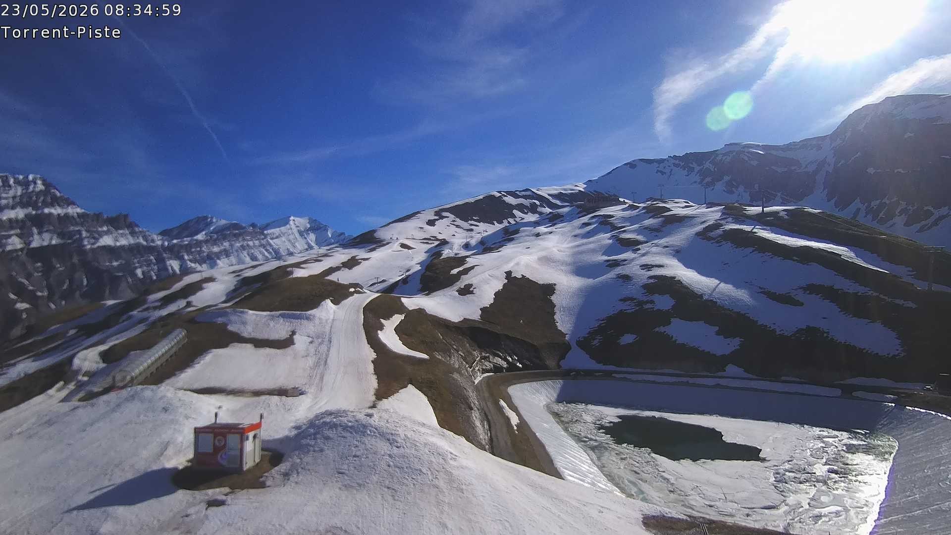 Archiv Foto Webcam Leukerbad - Rinderhütte