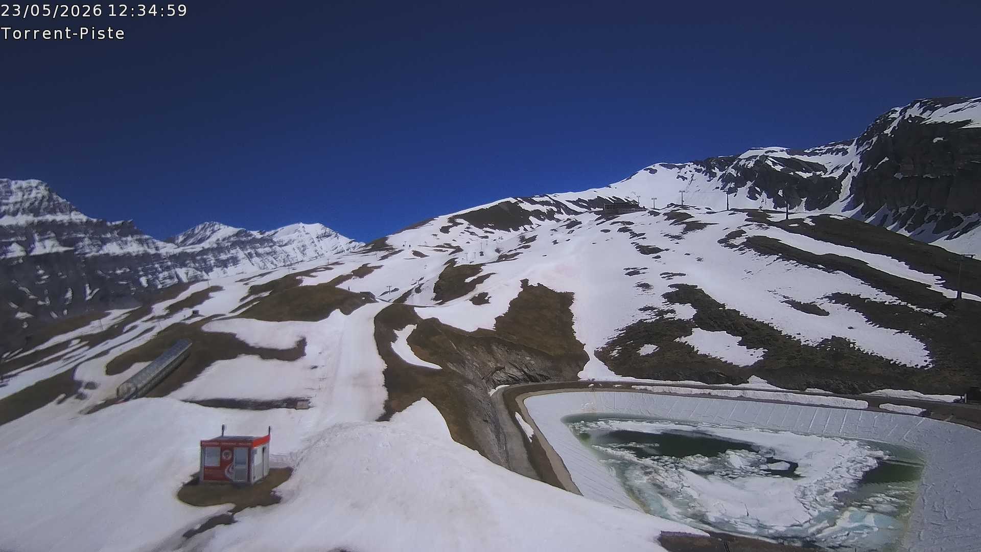 Archiv Foto Webcam Leukerbad - Rinderhütte