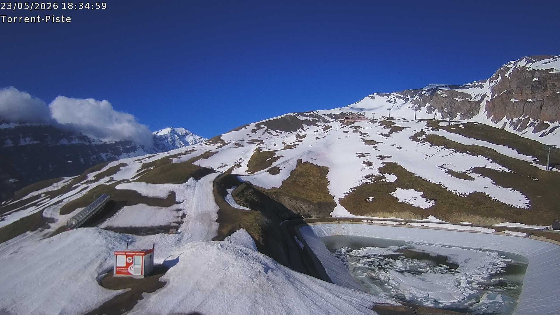 Archiv Foto Webcam Leukerbad - Rinderhütte