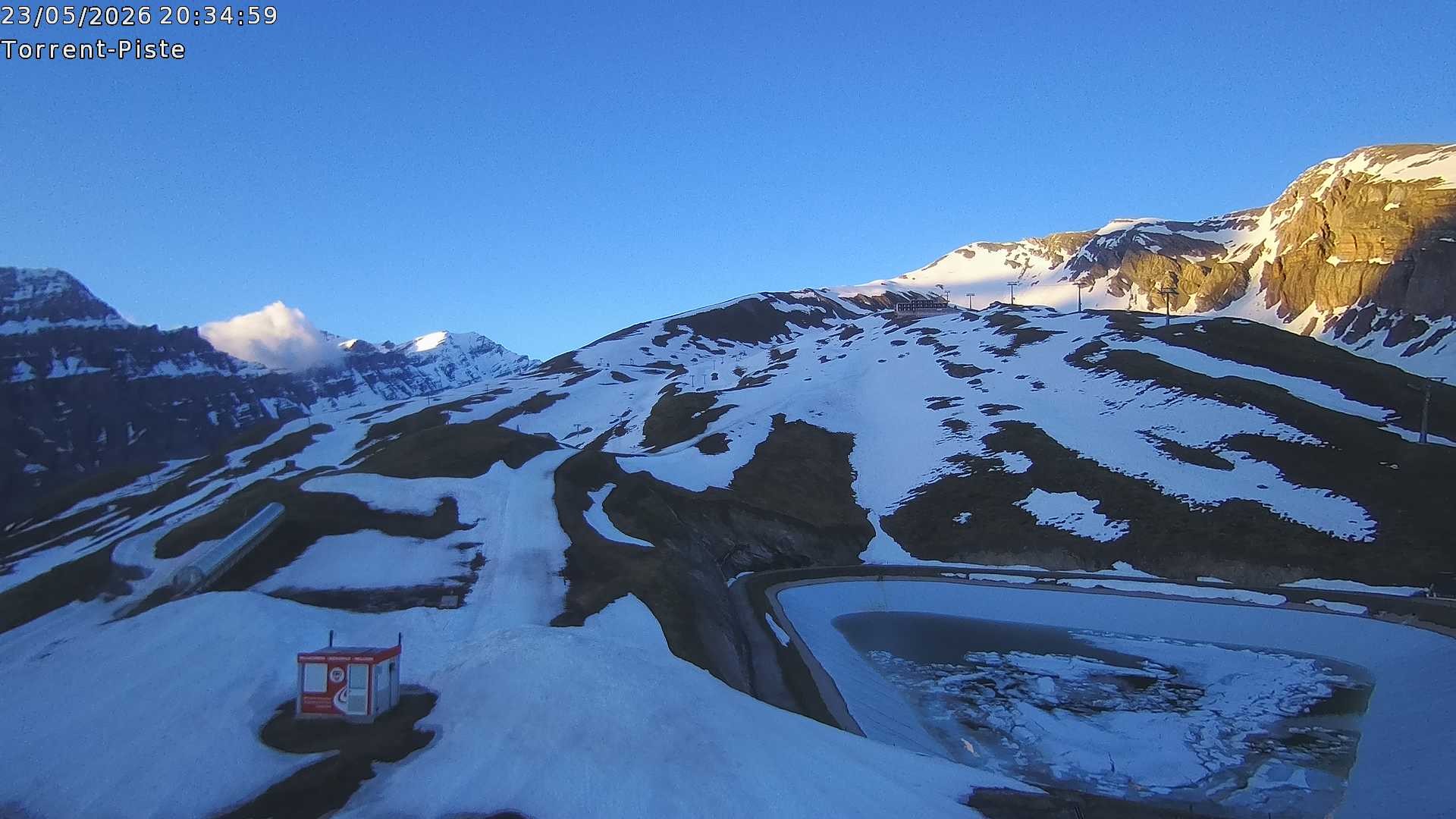 Archiv Foto Webcam Leukerbad - Rinderhütte