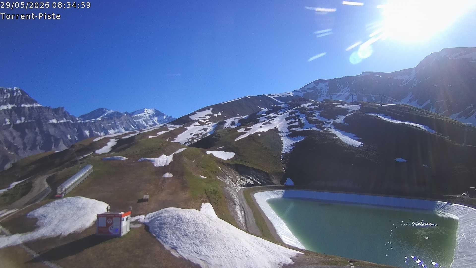 Archiv Foto Webcam Leukerbad - Rinderhütte