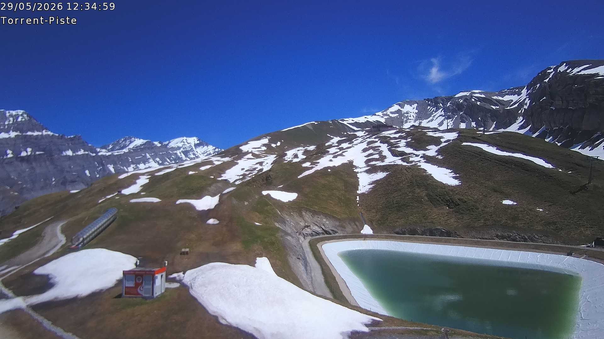 Archiv Foto Webcam Leukerbad - Rinderhütte