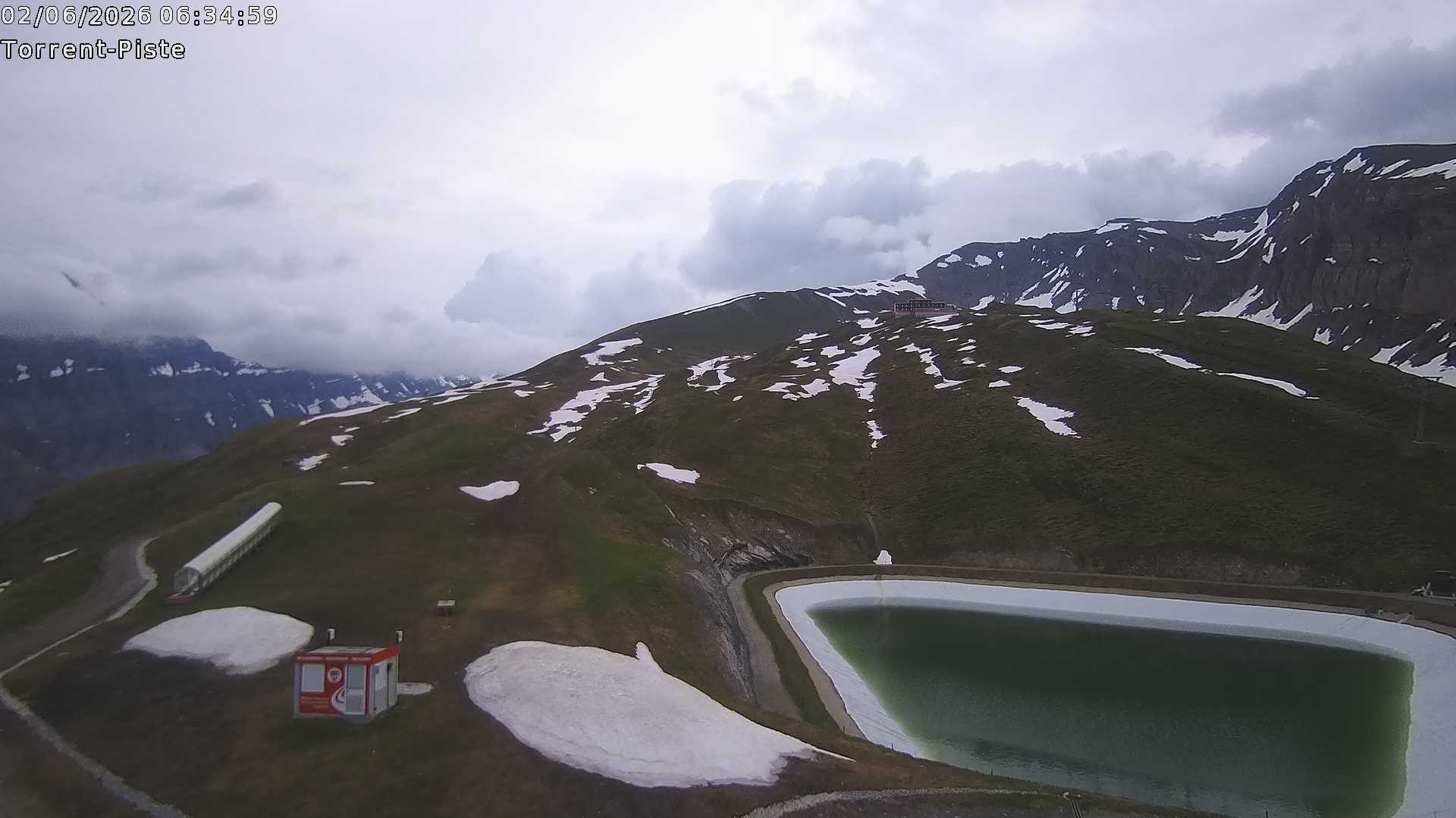 Archiv Foto Webcam Leukerbad - Rinderhütte
