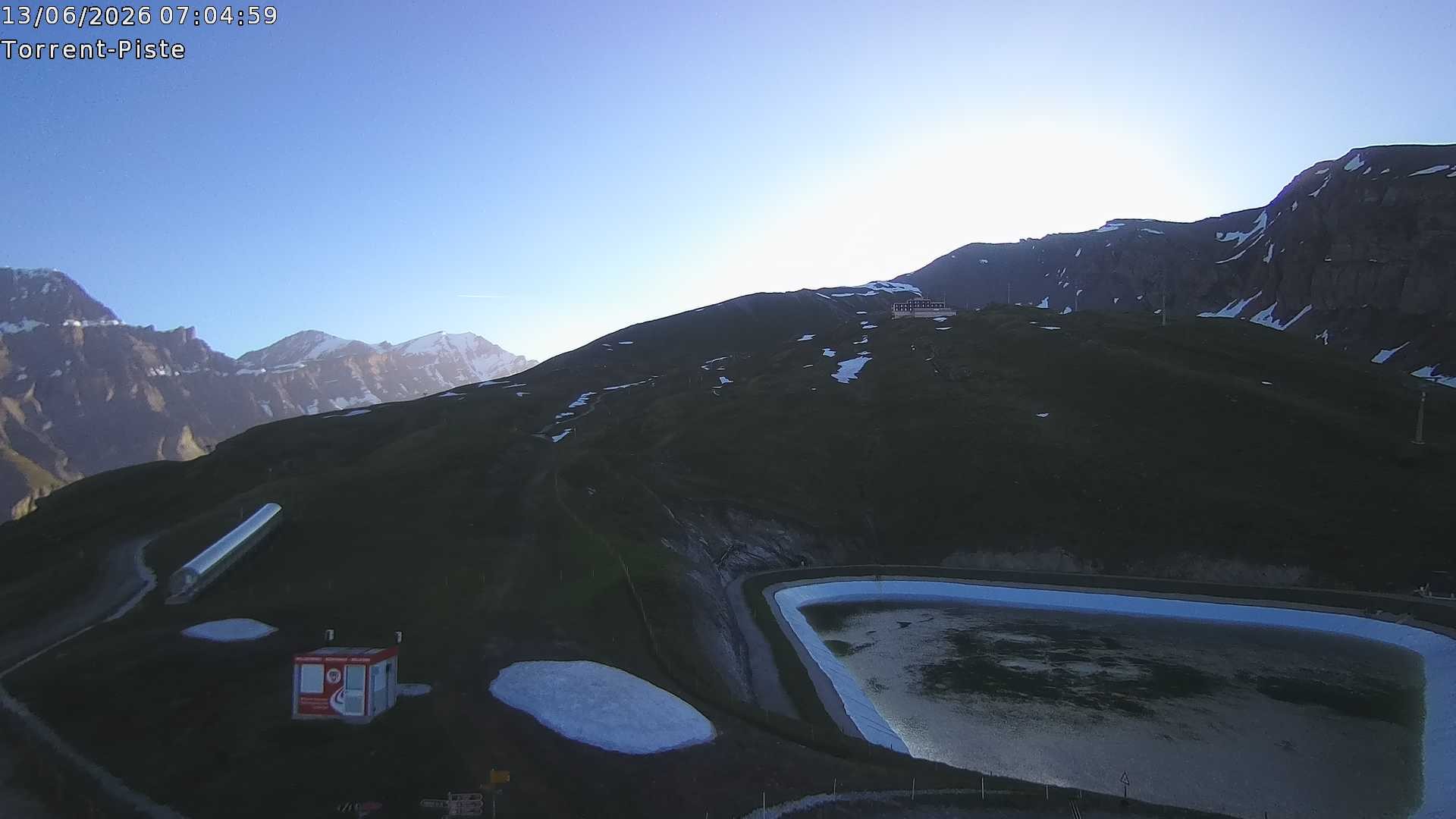 Archiv Foto Webcam Leukerbad - Rinderhütte