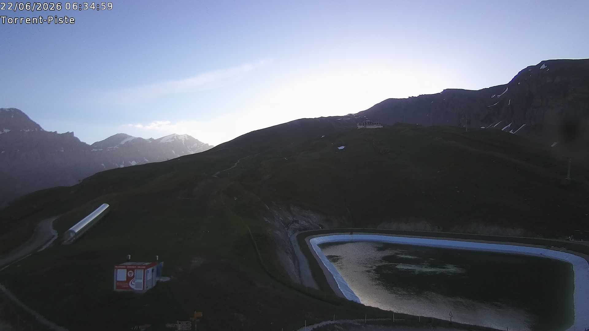 Archiv Foto Webcam Leukerbad - Rinderhütte