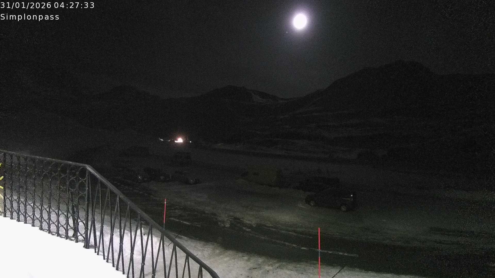 Archived image Webcam Simplon Pass