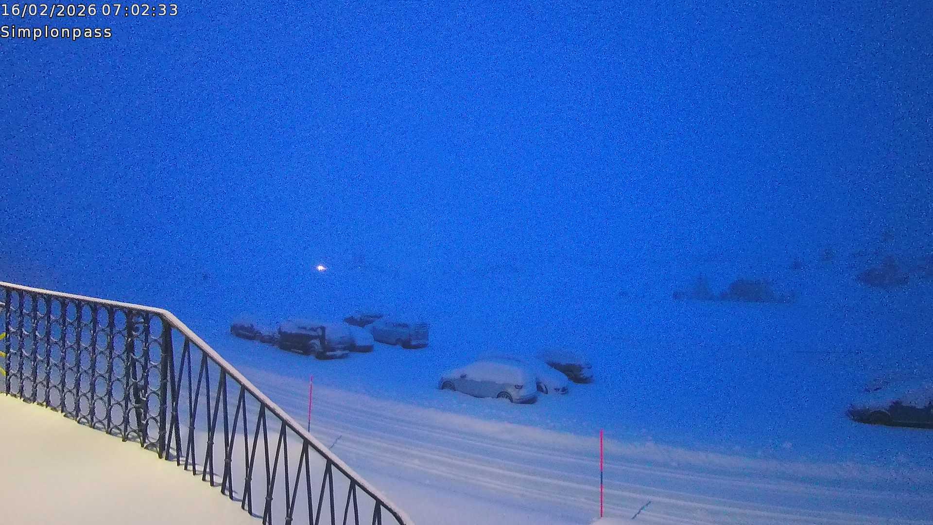 Archiv Foto Webcam Simplonpass - Hospiz