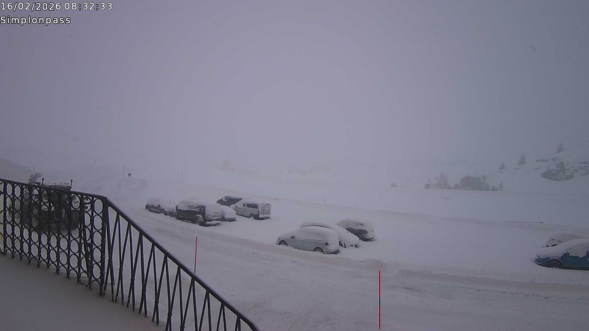 Archiv Foto Webcam Simplonpass - Hospiz