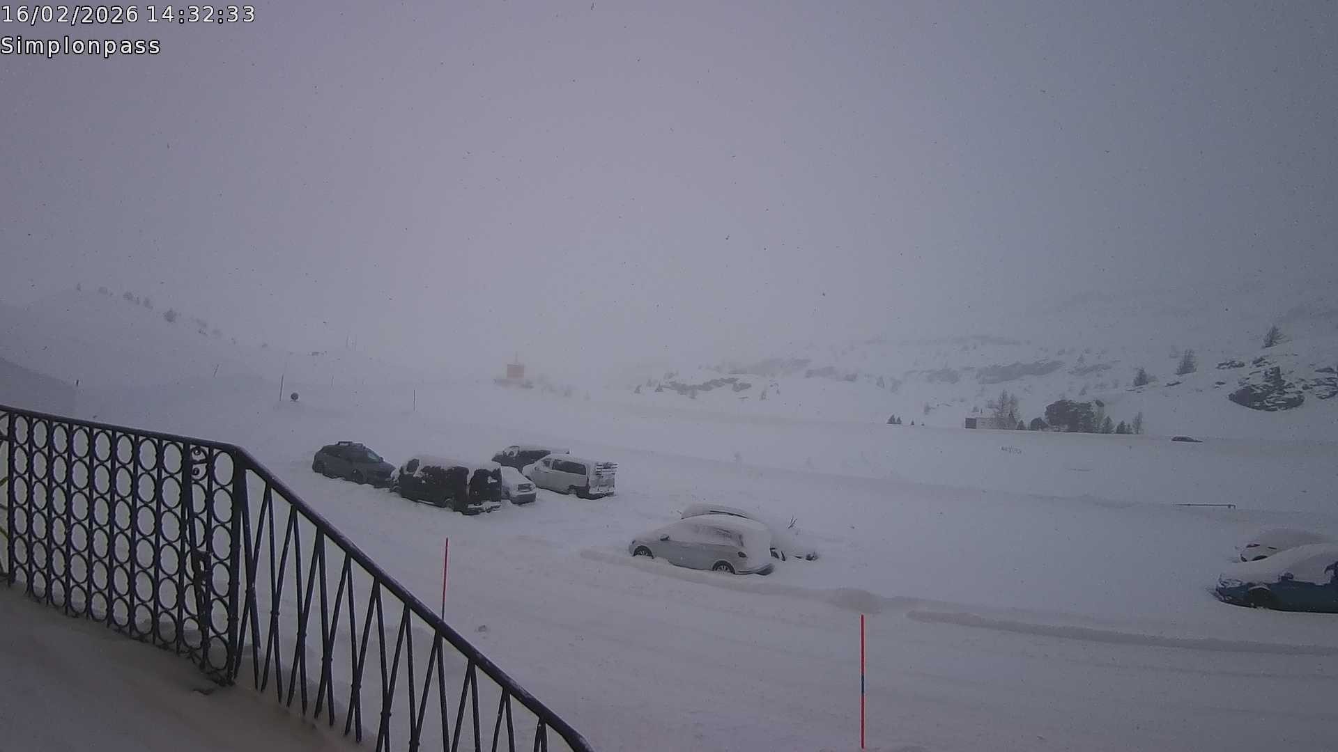 Archiv Foto Webcam Simplonpass - Hospiz