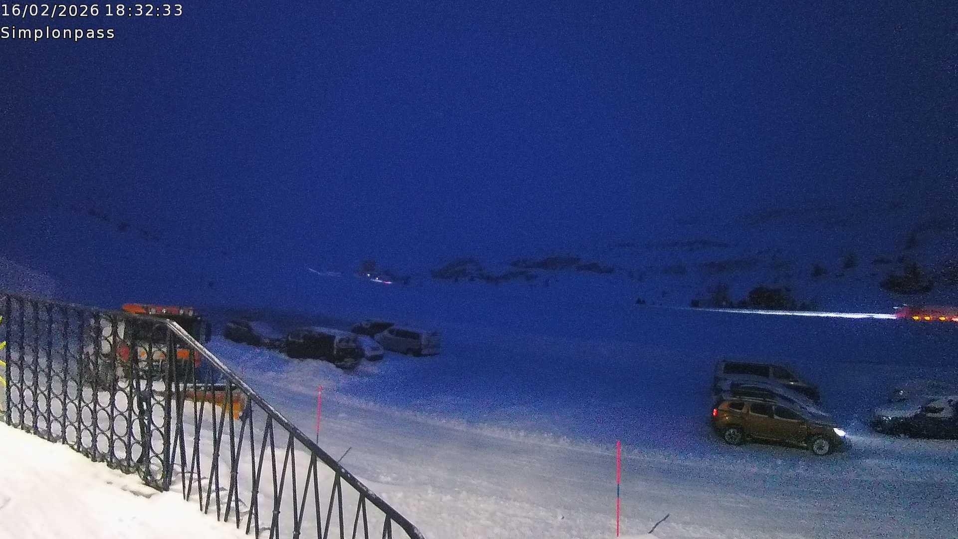 Archiv Foto Webcam Simplonpass - Hospiz