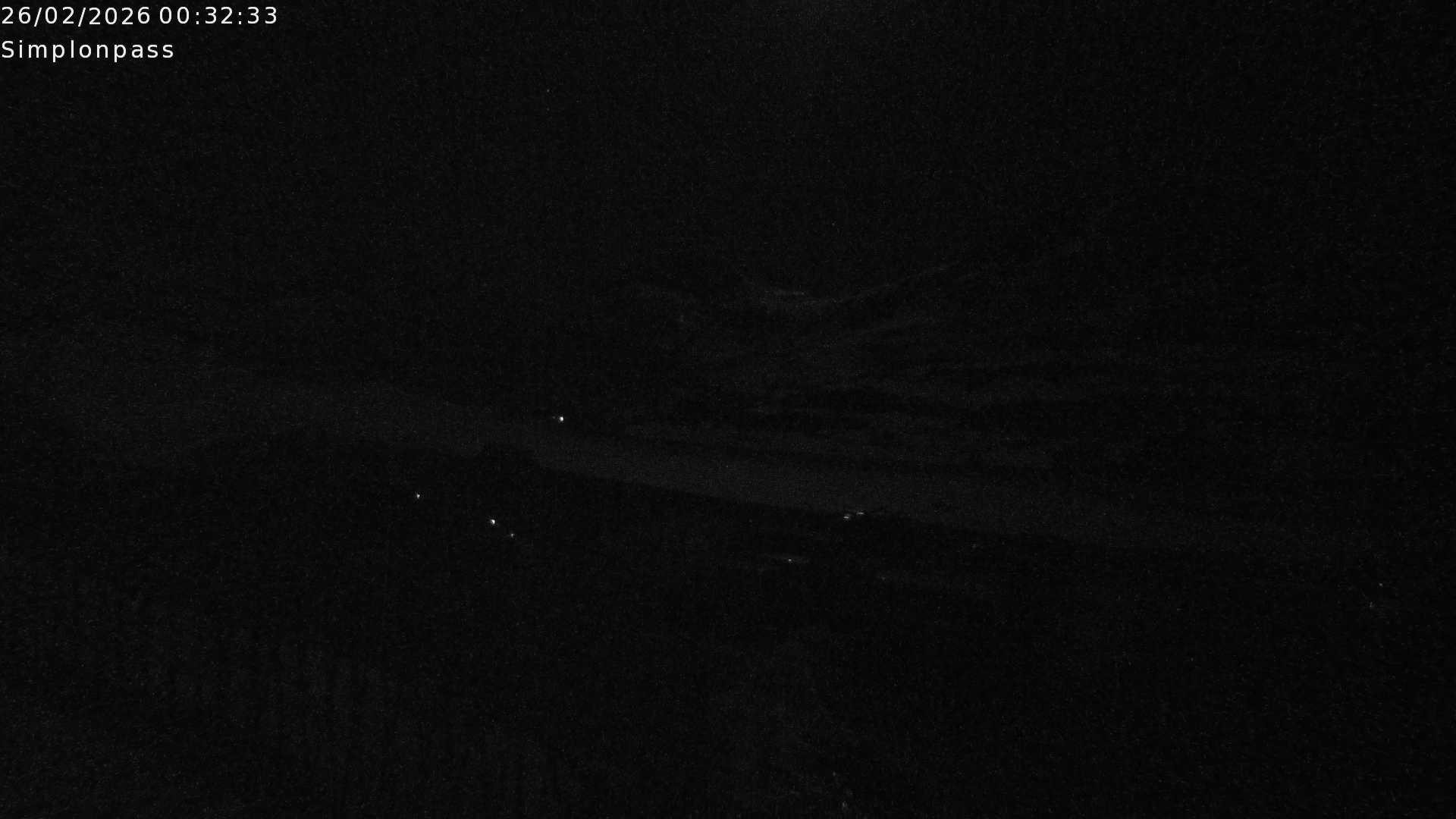 Archived image Webcam Simplon Pass