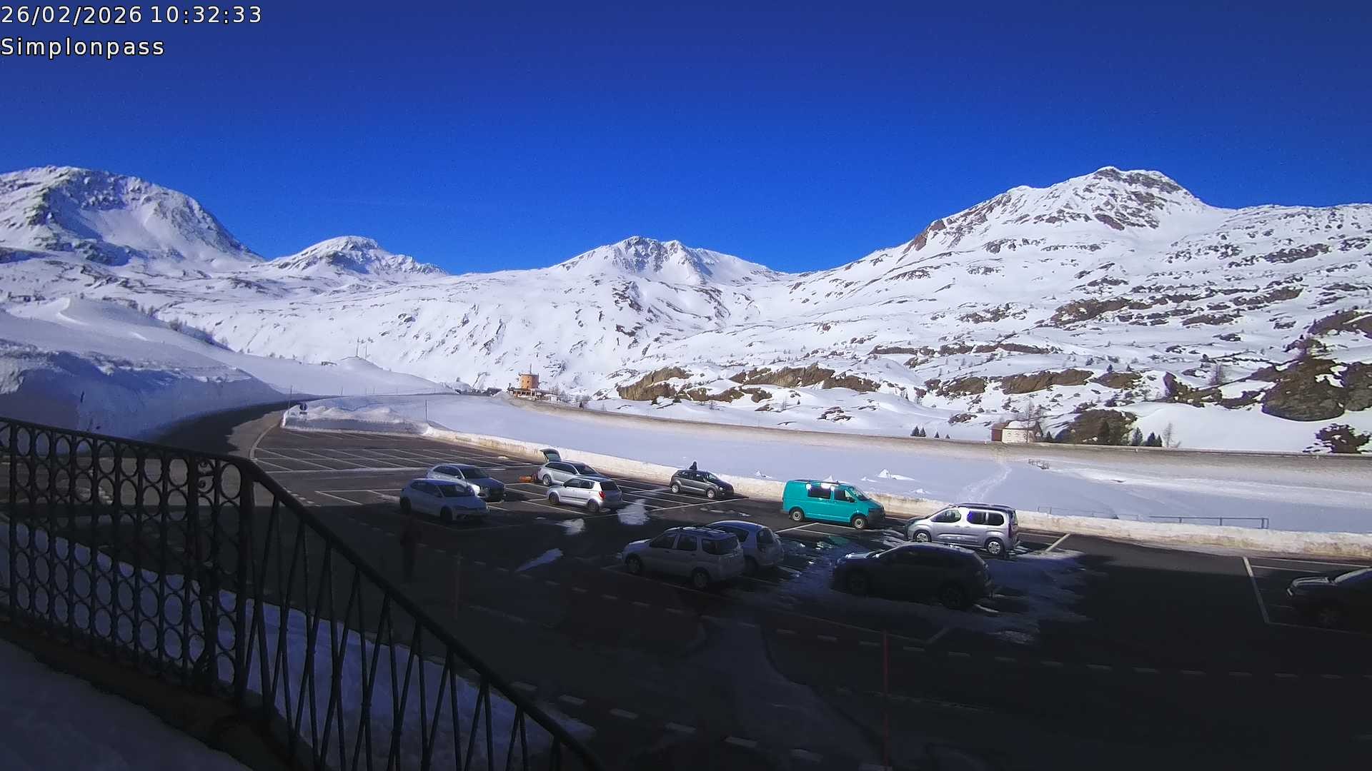Archived image Webcam Simplon Pass
