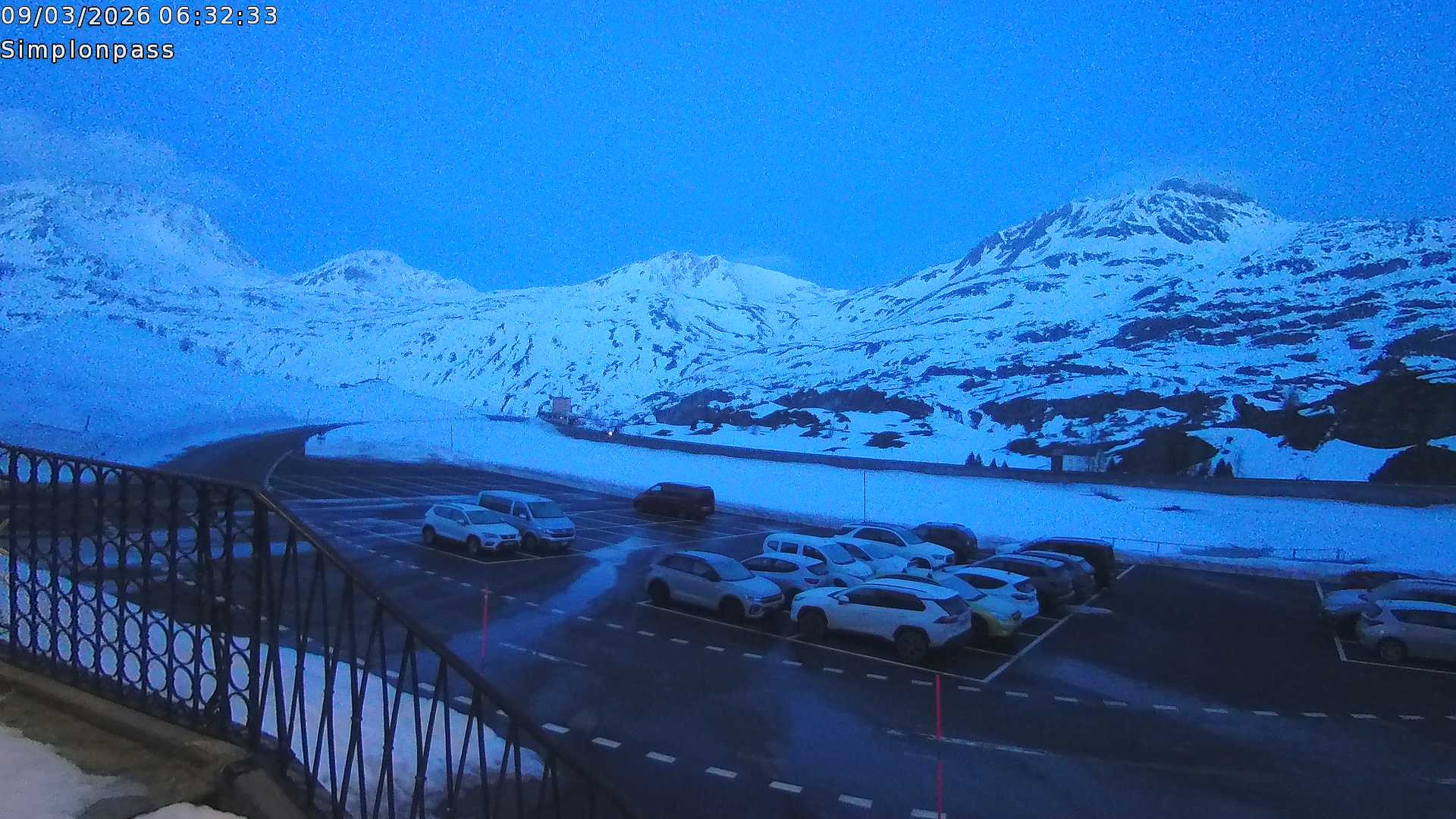 Archiv Foto Webcam Simplonpass - Hospiz