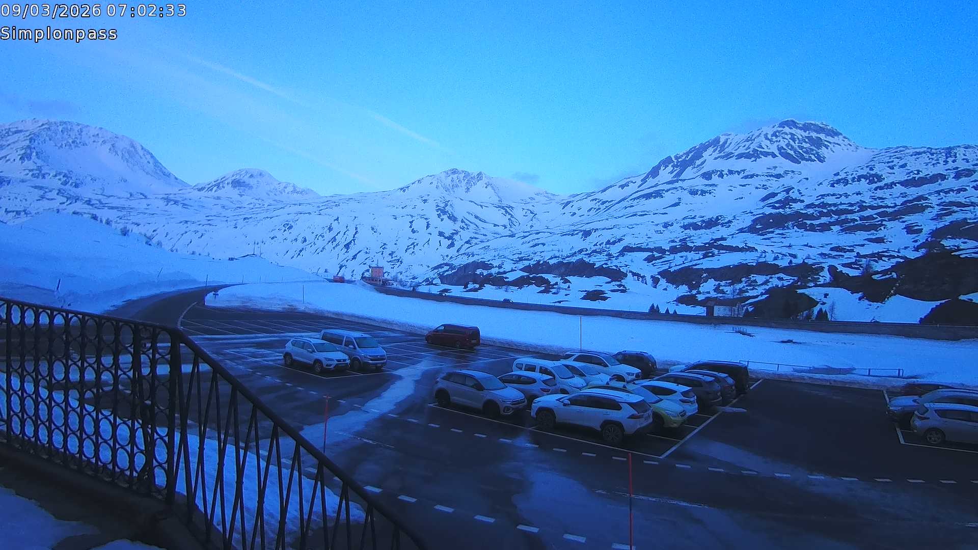 Archiv Foto Webcam Simplonpass - Hospiz