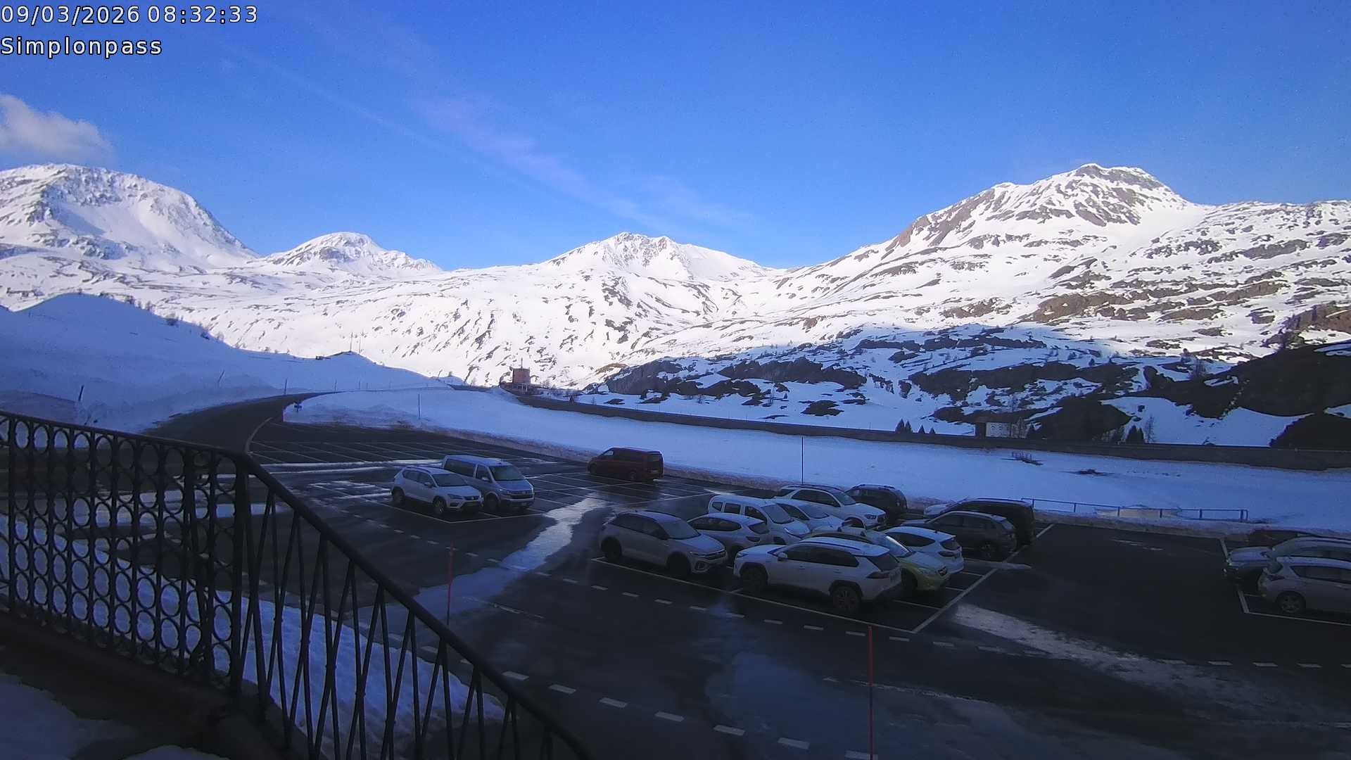 Archiv Foto Webcam Simplonpass - Hospiz
