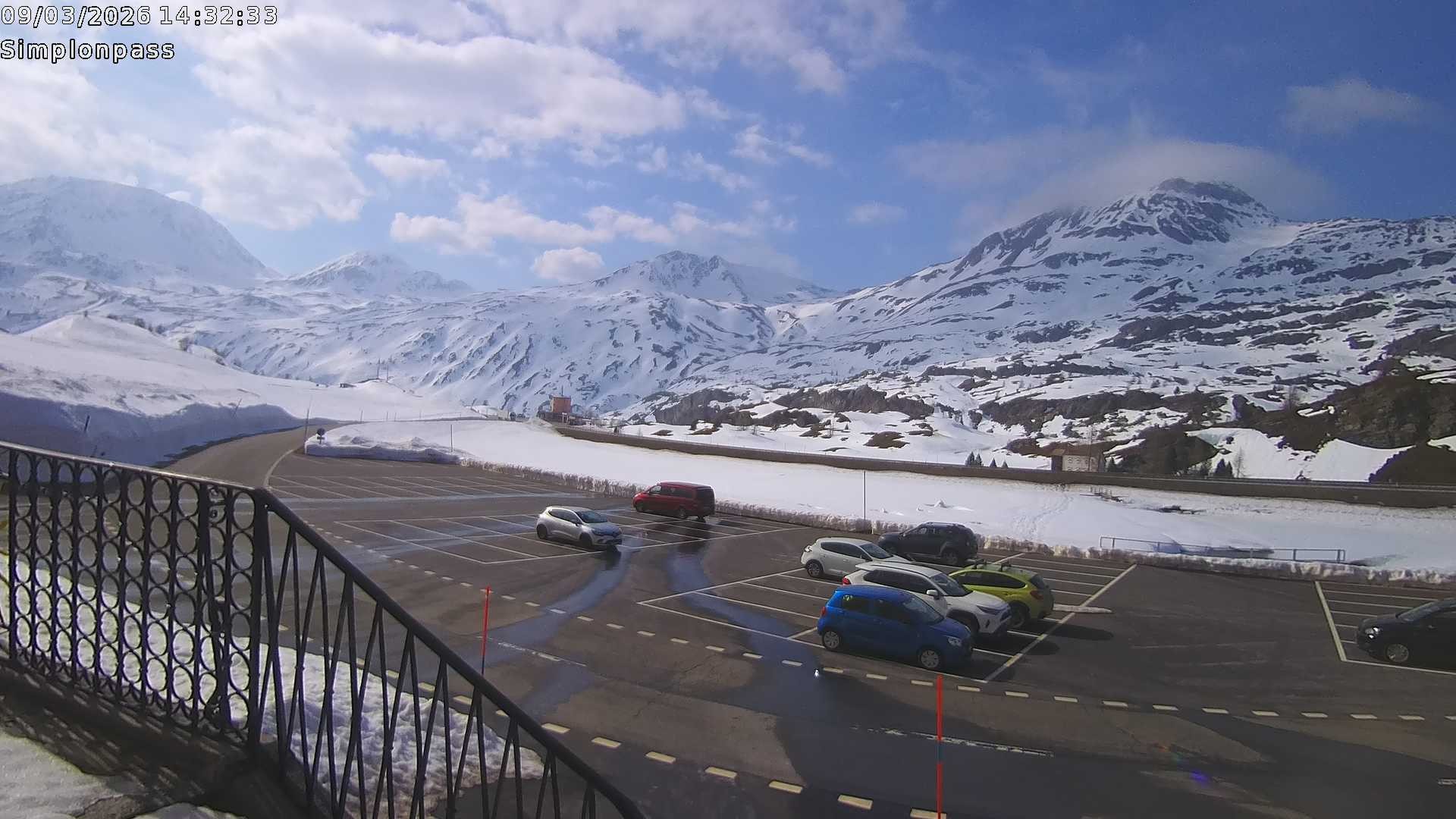 Archiv Foto Webcam Simplonpass - Hospiz