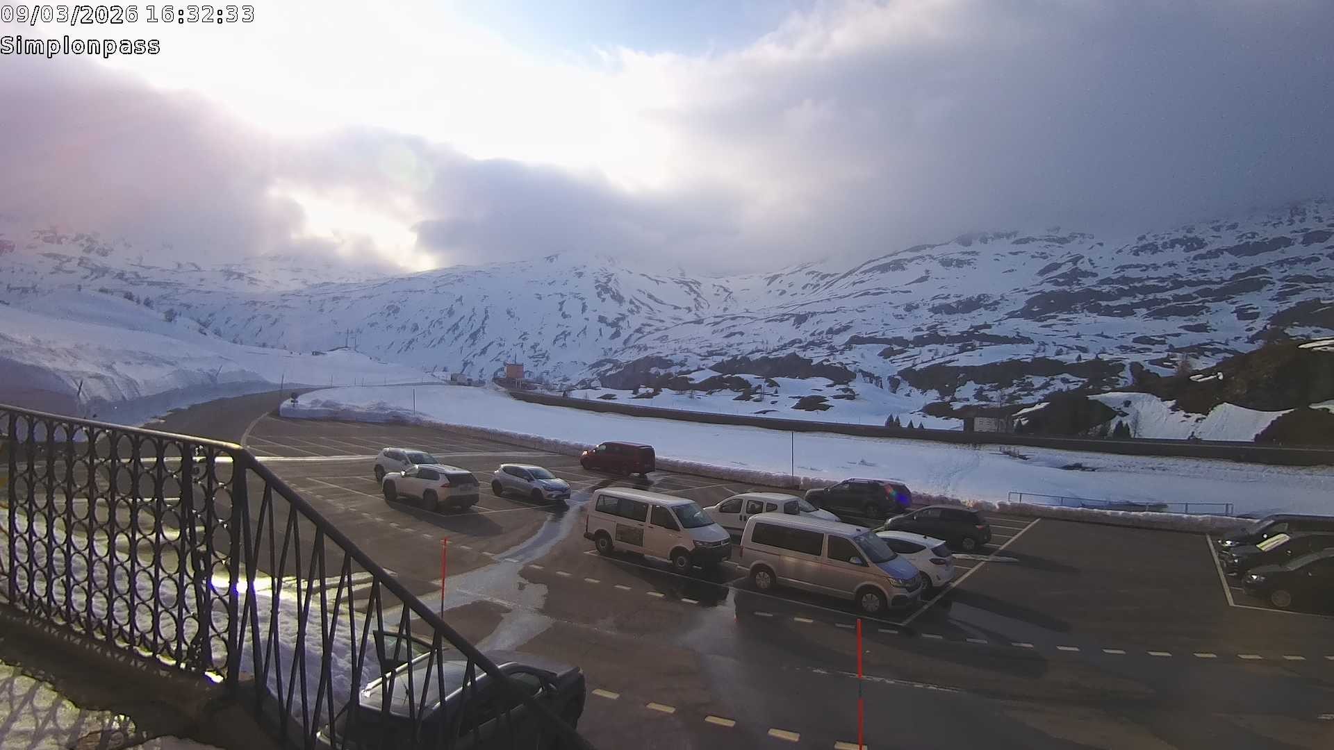 Archiv Foto Webcam Simplonpass - Hospiz