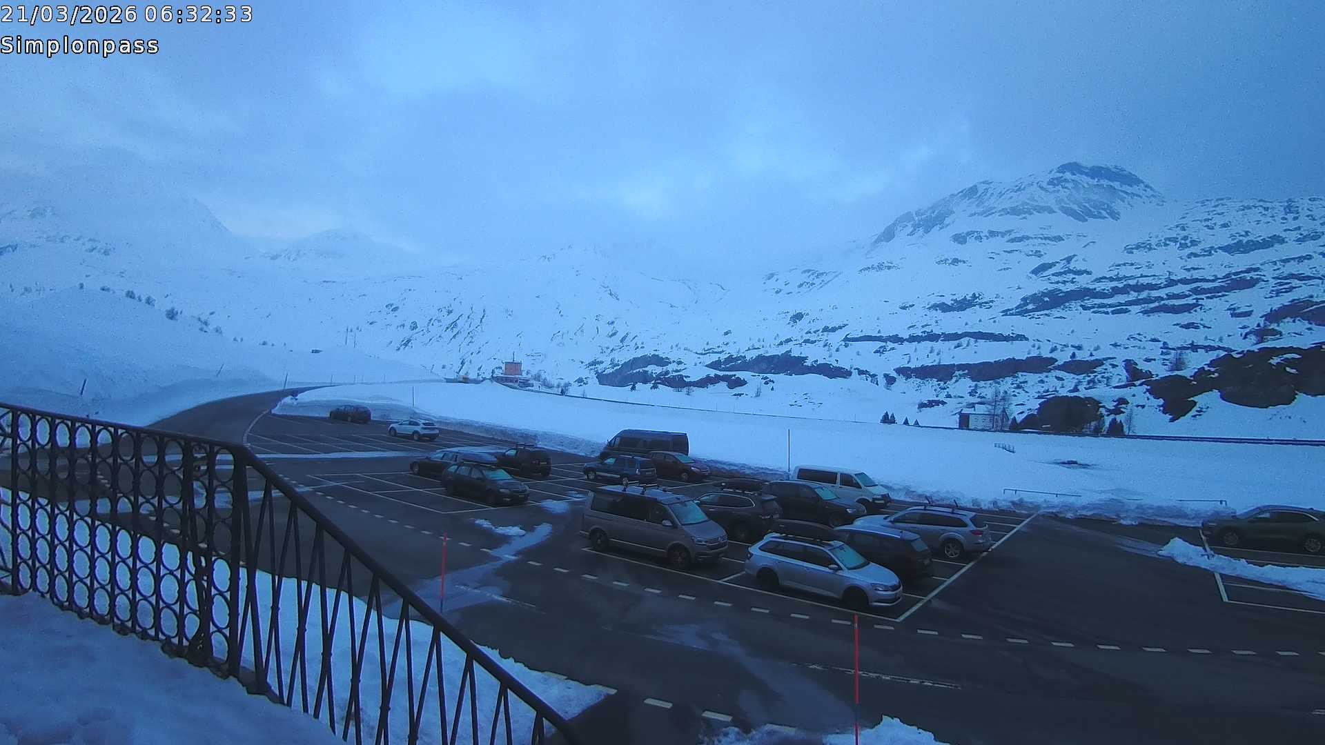 Archiv Foto Webcam Simplonpass - Hospiz