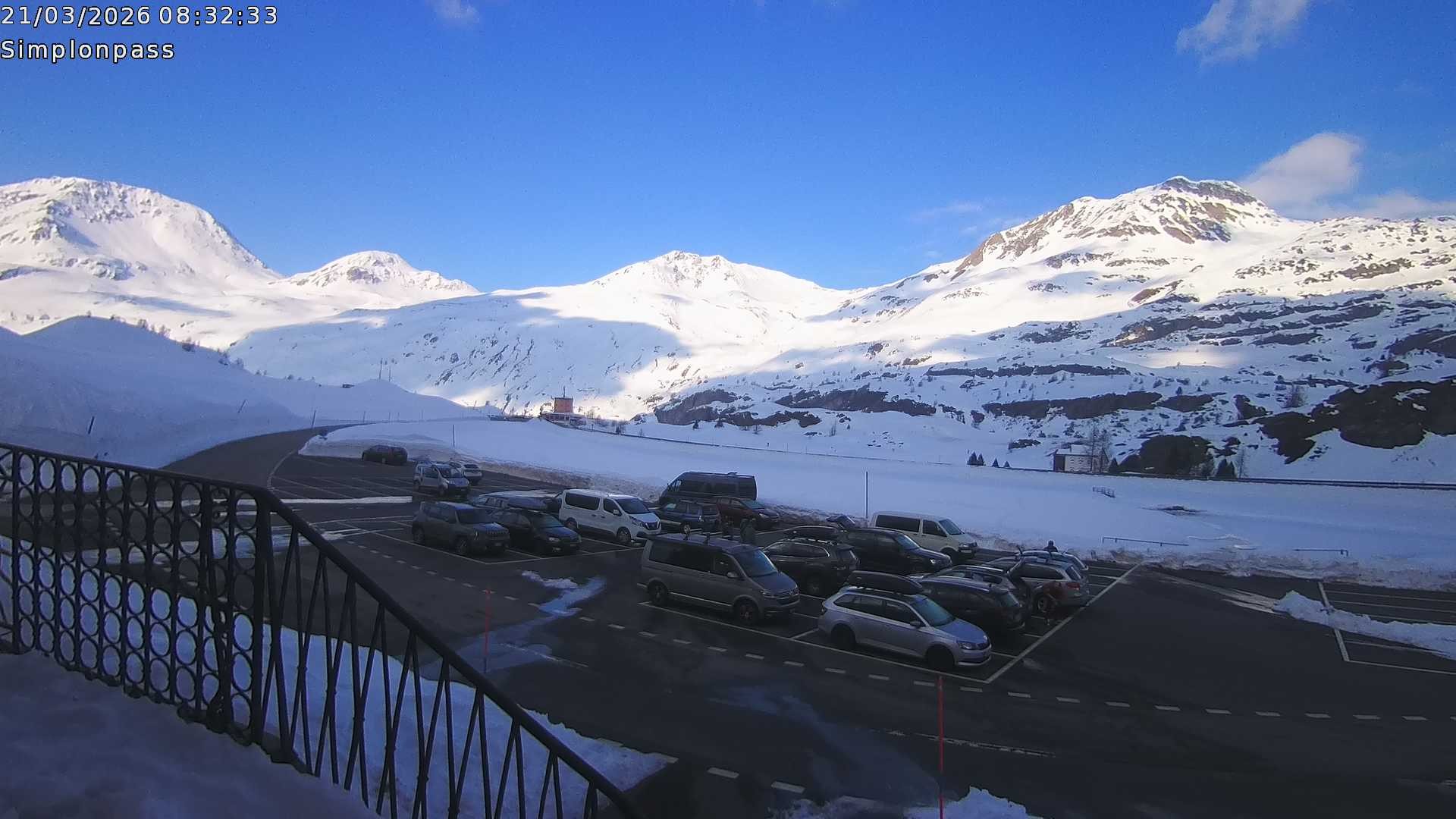 Archiv Foto Webcam Simplonpass - Hospiz