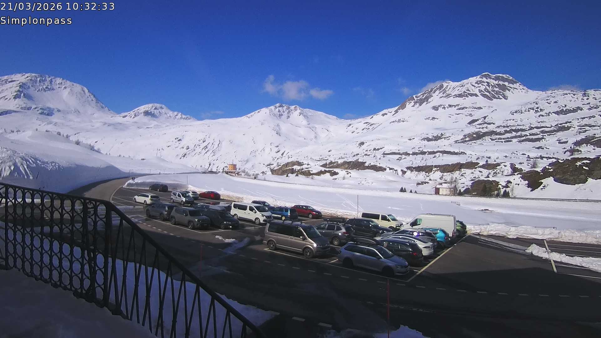 Archiv Foto Webcam Simplonpass - Hospiz