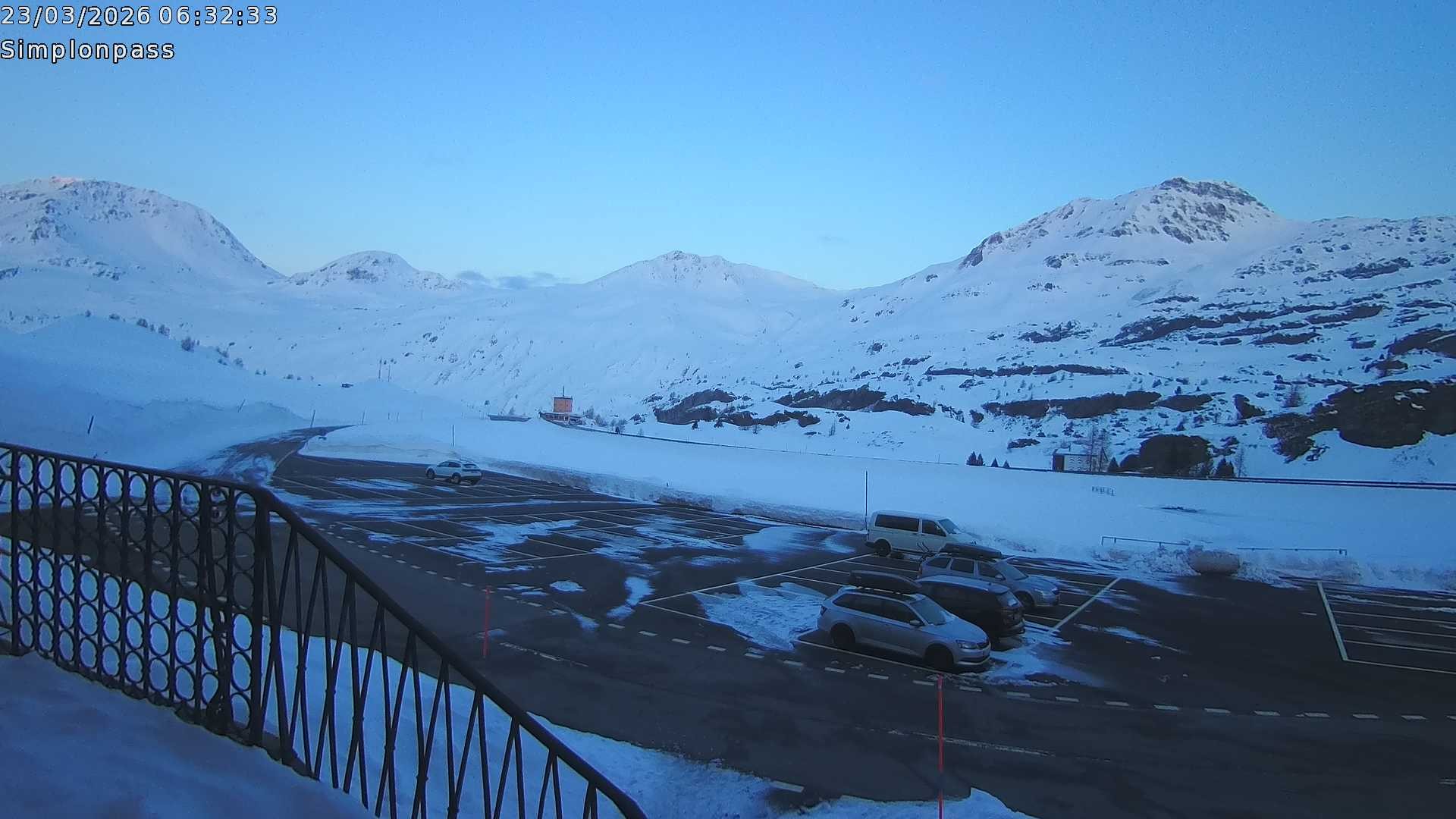 Archived image Webcam Simplon Pass