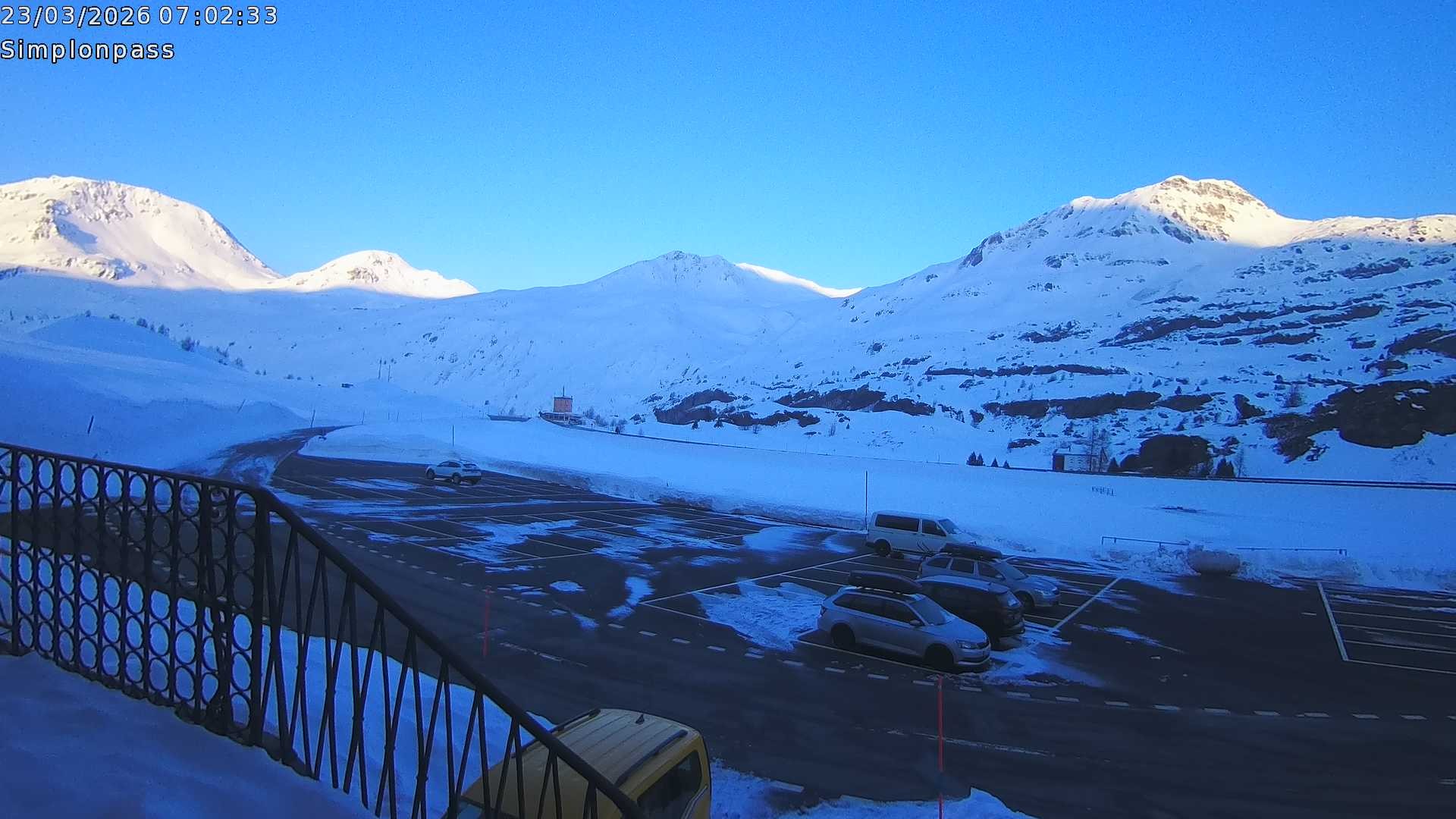 Archived image Webcam Simplon Pass