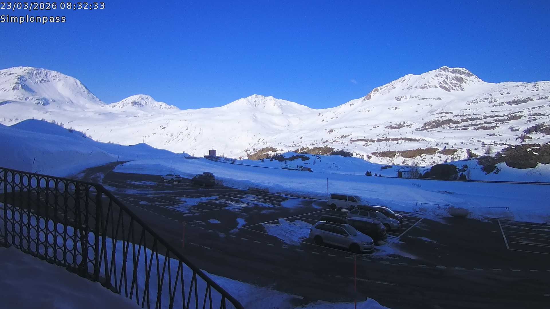 Archived image Webcam Simplon Pass