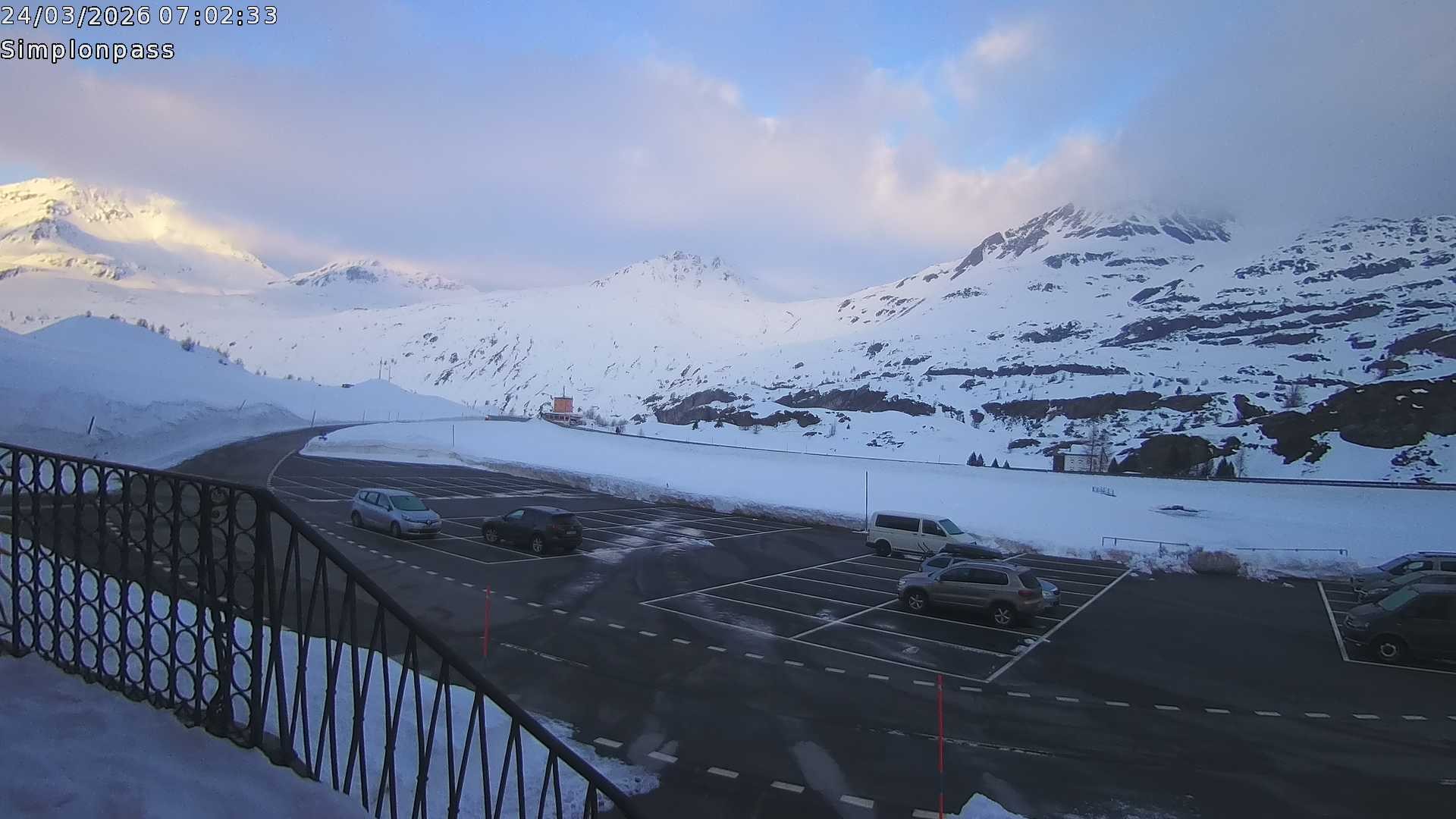 Archiv Foto Webcam Simplonpass - Hospiz