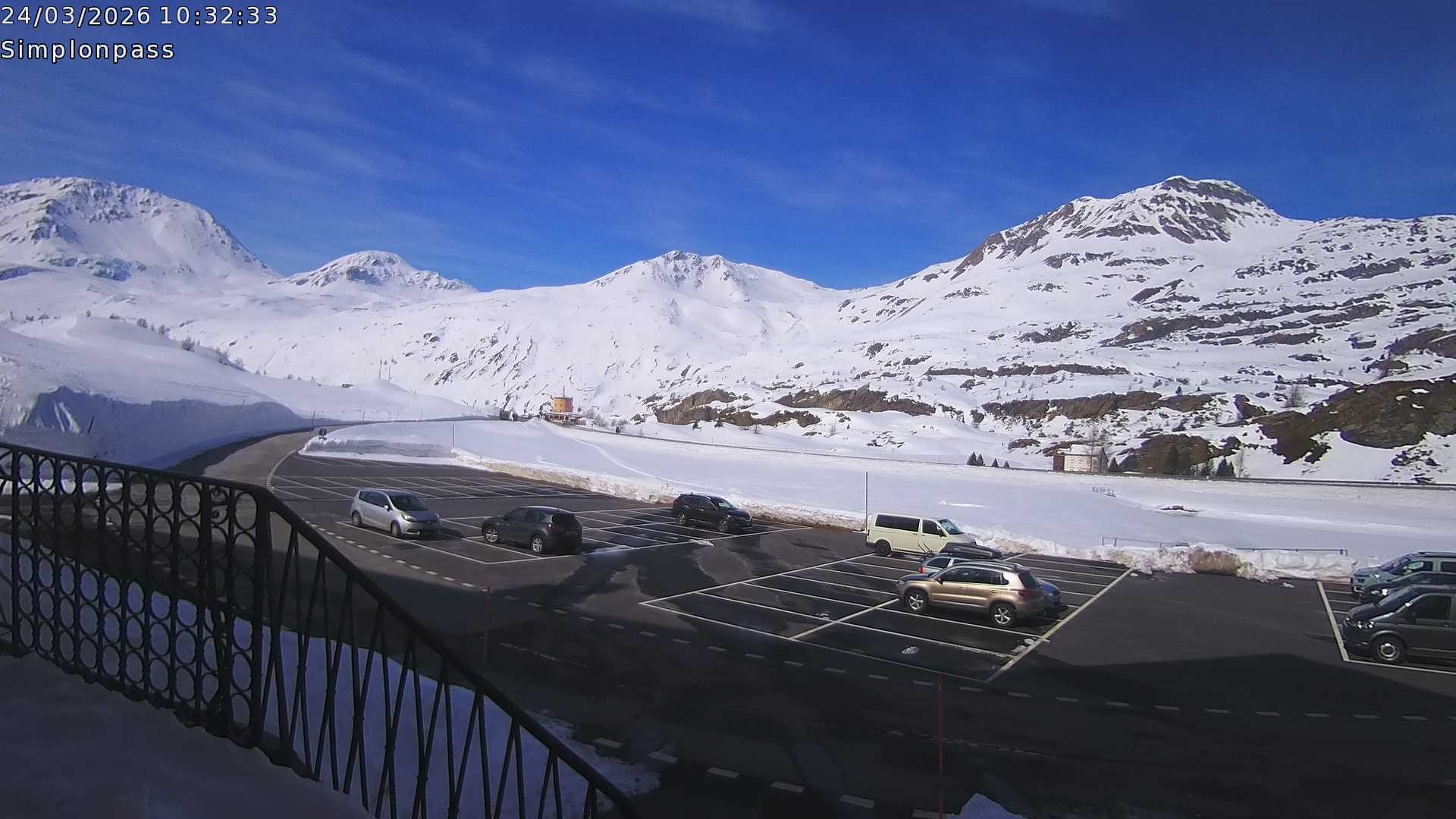 Archiv Foto Webcam Simplonpass - Hospiz