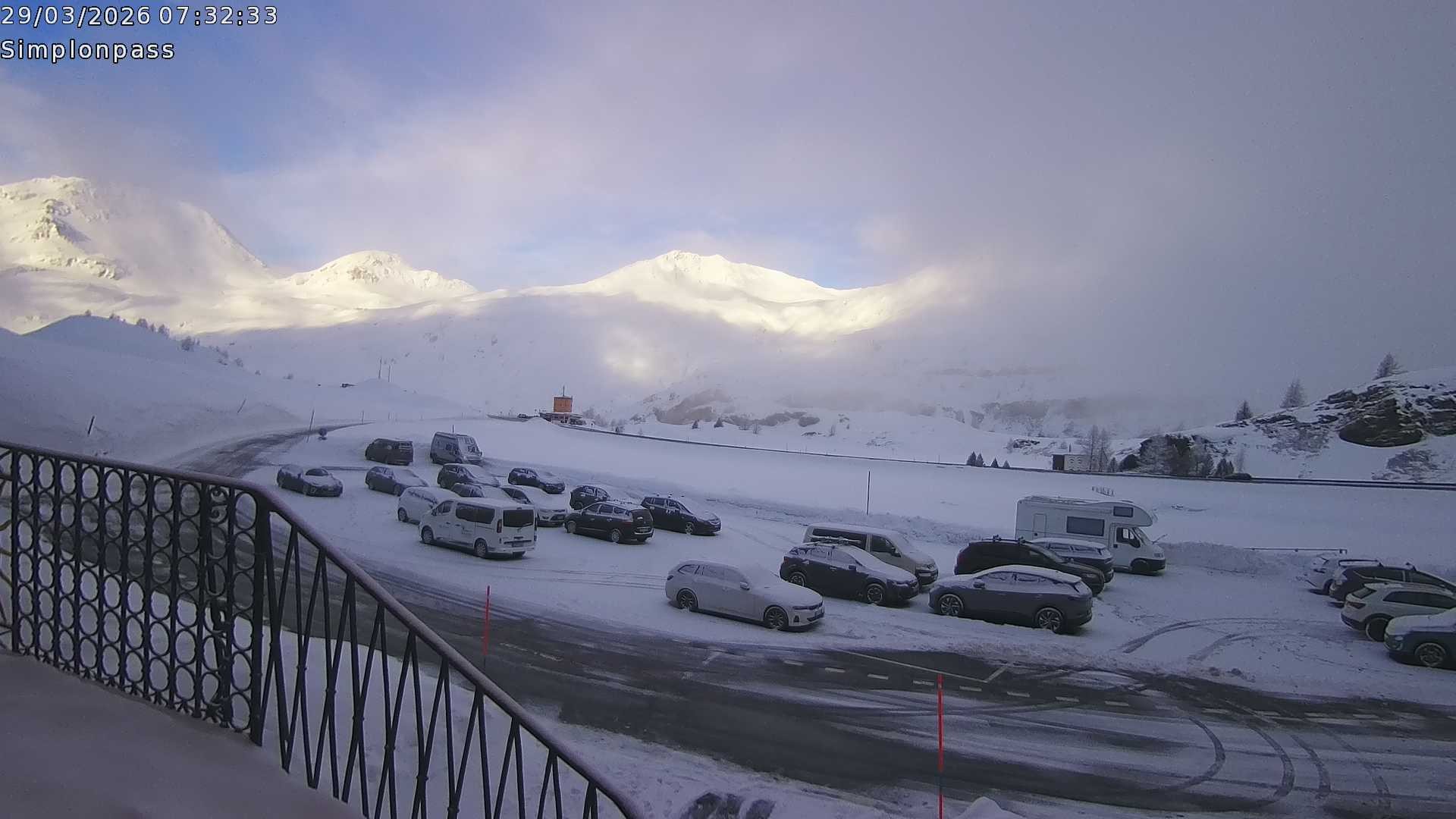 Archiv Foto Webcam Simplonpass - Hospiz