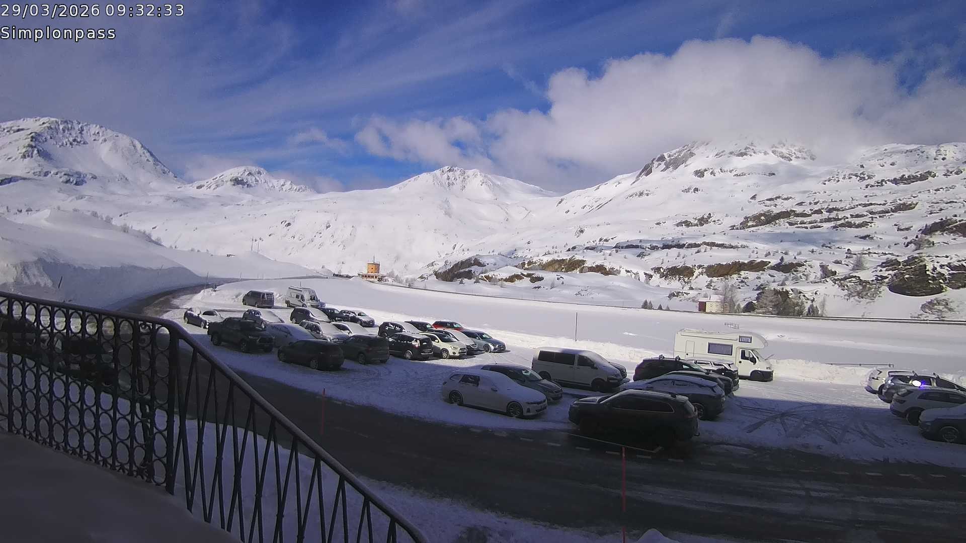 Archiv Foto Webcam Simplonpass - Hospiz