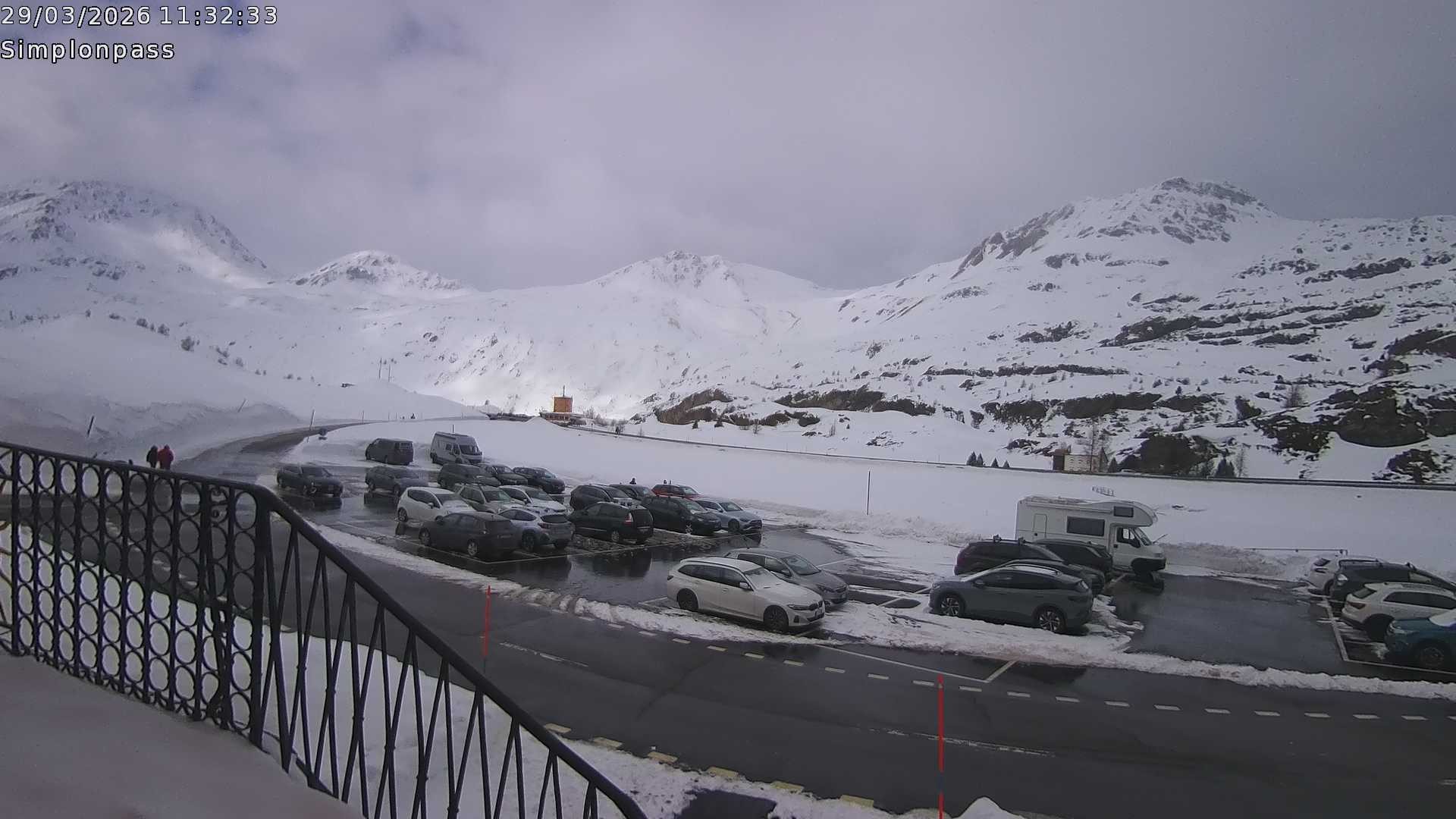 Archiv Foto Webcam Simplonpass - Hospiz