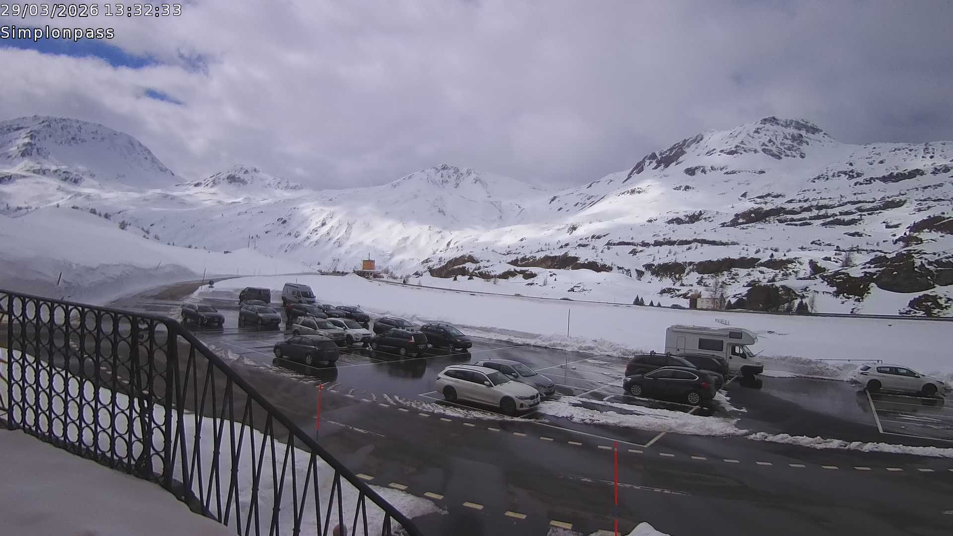 Archiv Foto Webcam Simplonpass - Hospiz
