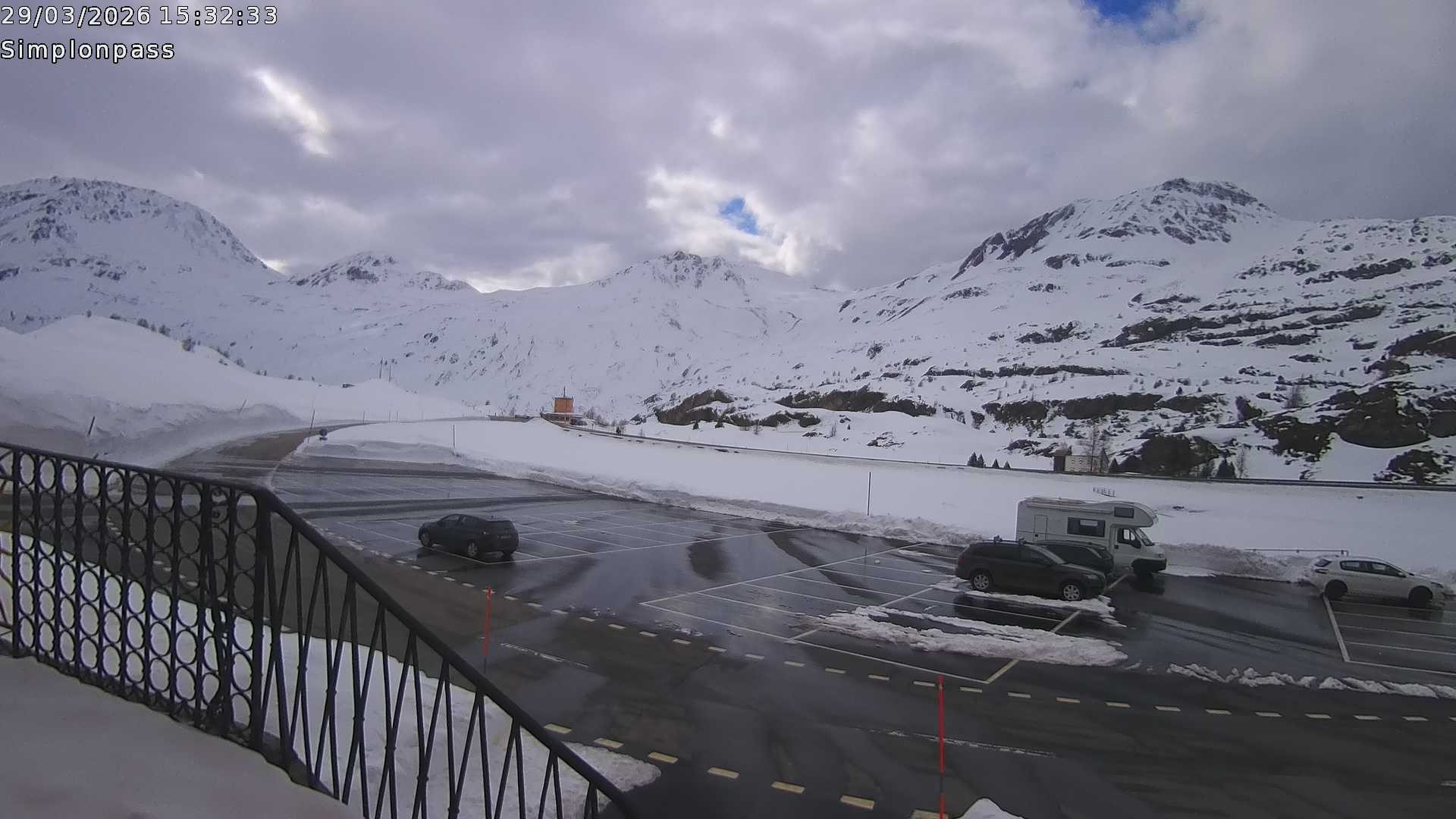 Archiv Foto Webcam Simplonpass - Hospiz