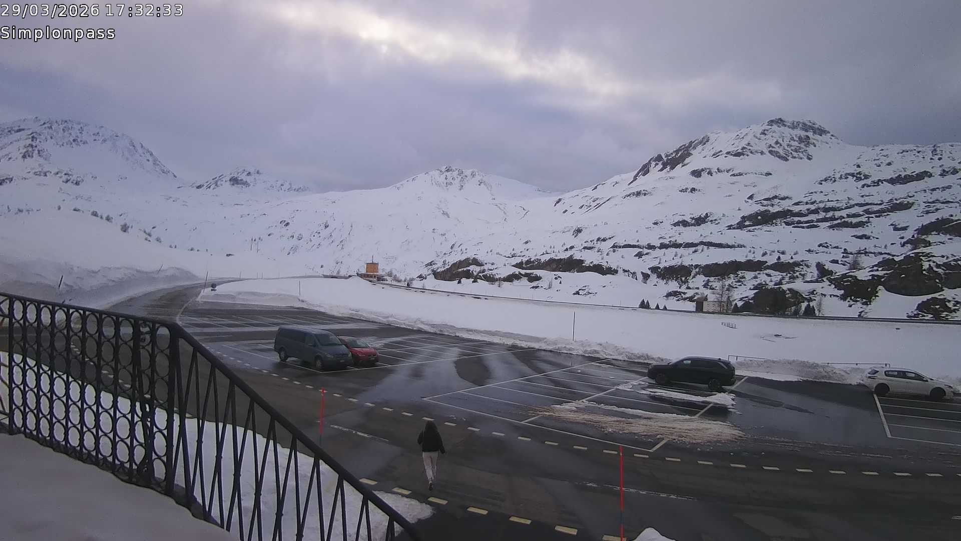 Archiv Foto Webcam Simplonpass - Hospiz