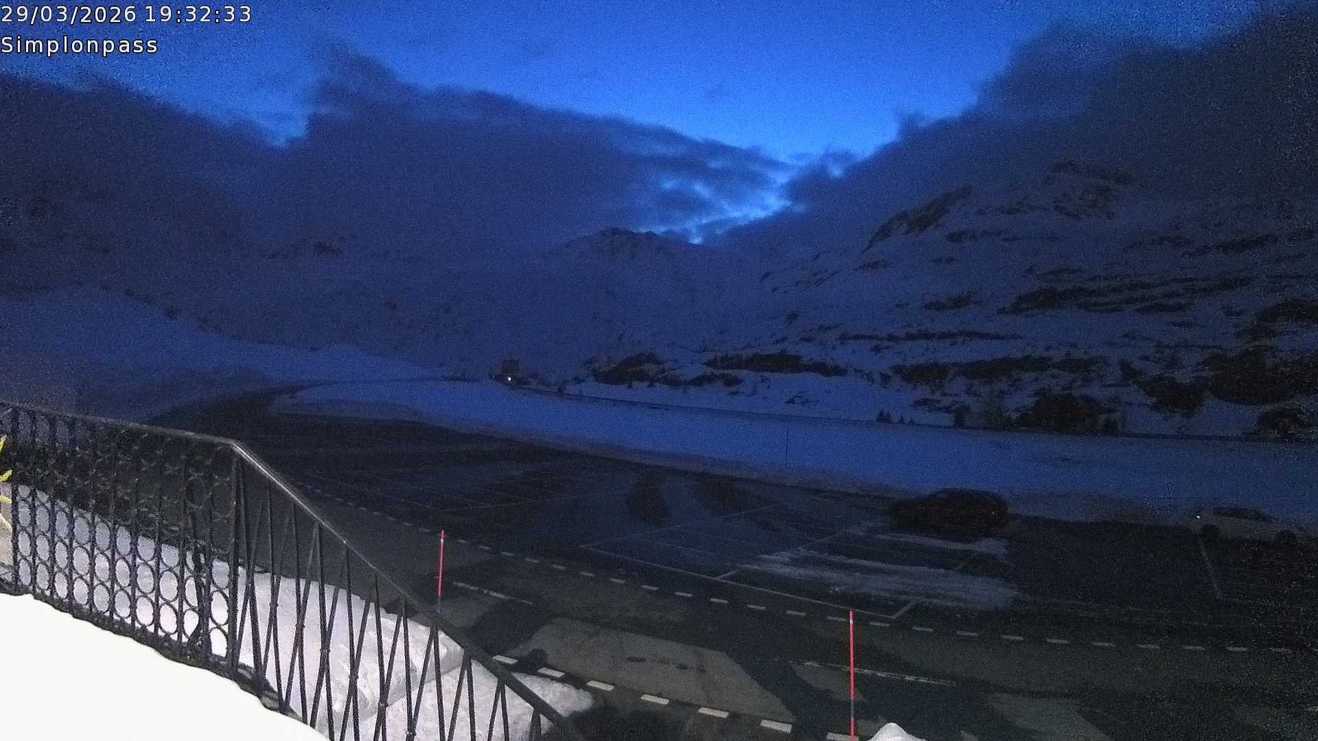 Archiv Foto Webcam Simplonpass - Hospiz