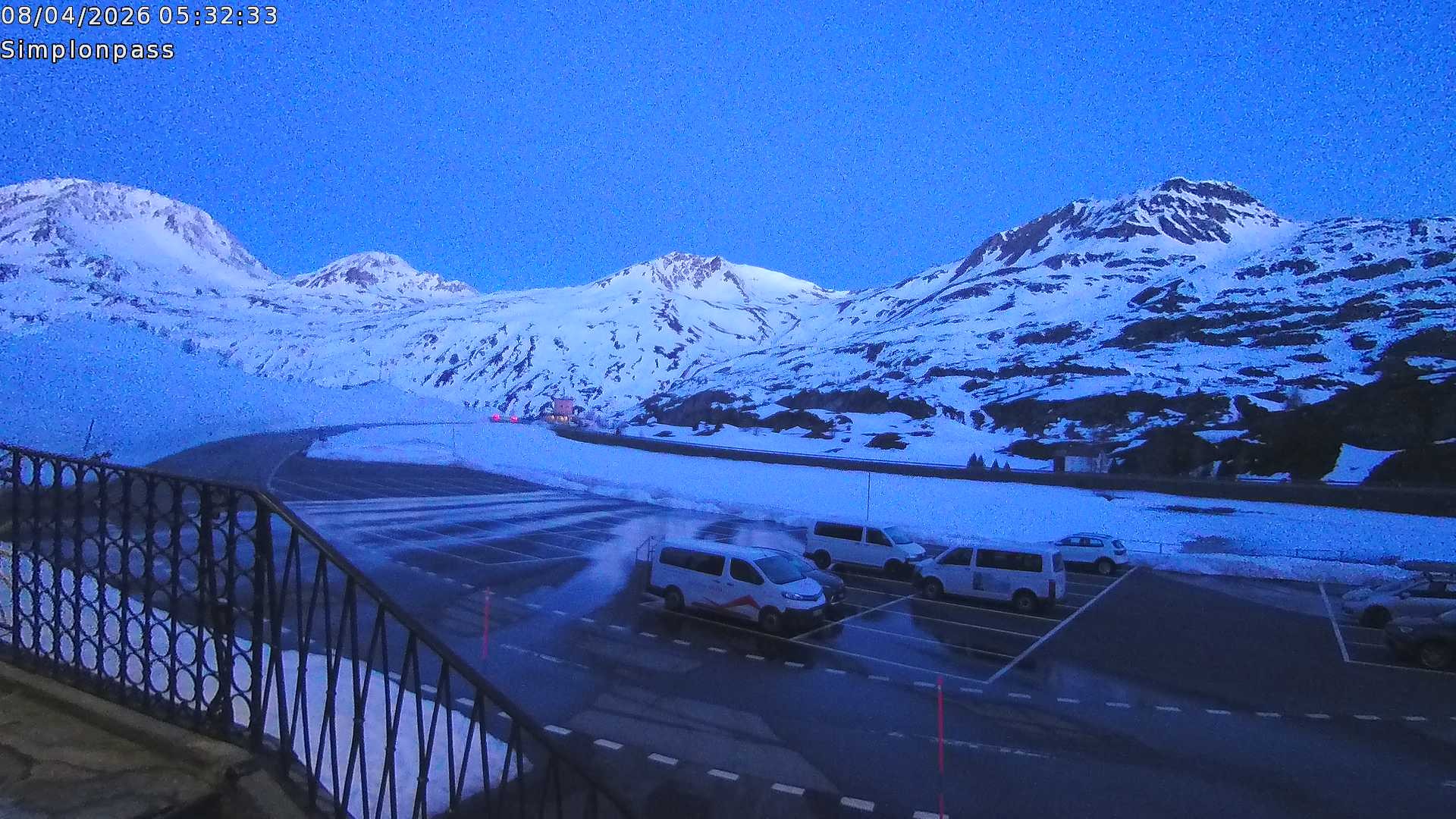 Archiv Foto Webcam Simplonpass - Hospiz