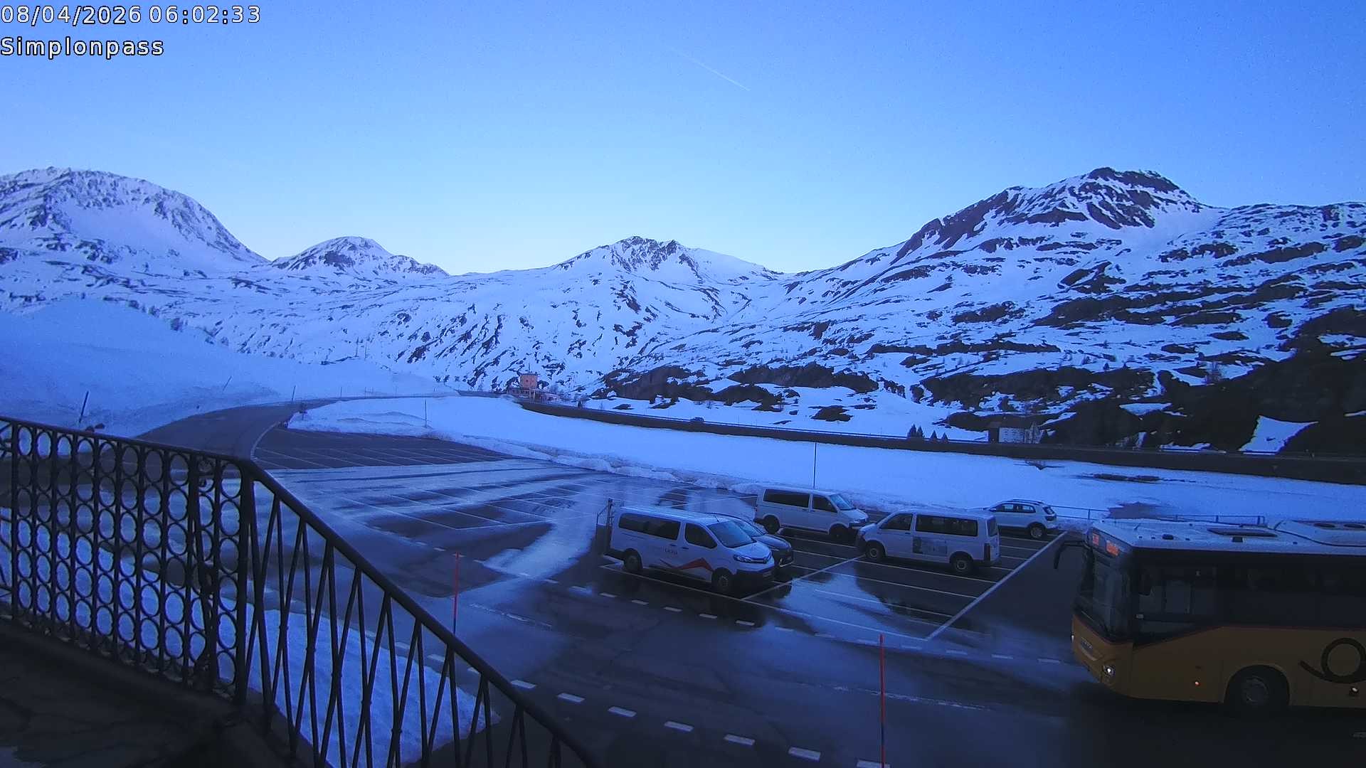 Archiv Foto Webcam Simplonpass - Hospiz