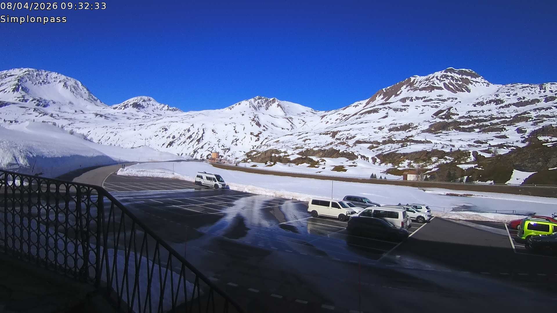 Archiv Foto Webcam Simplonpass - Hospiz